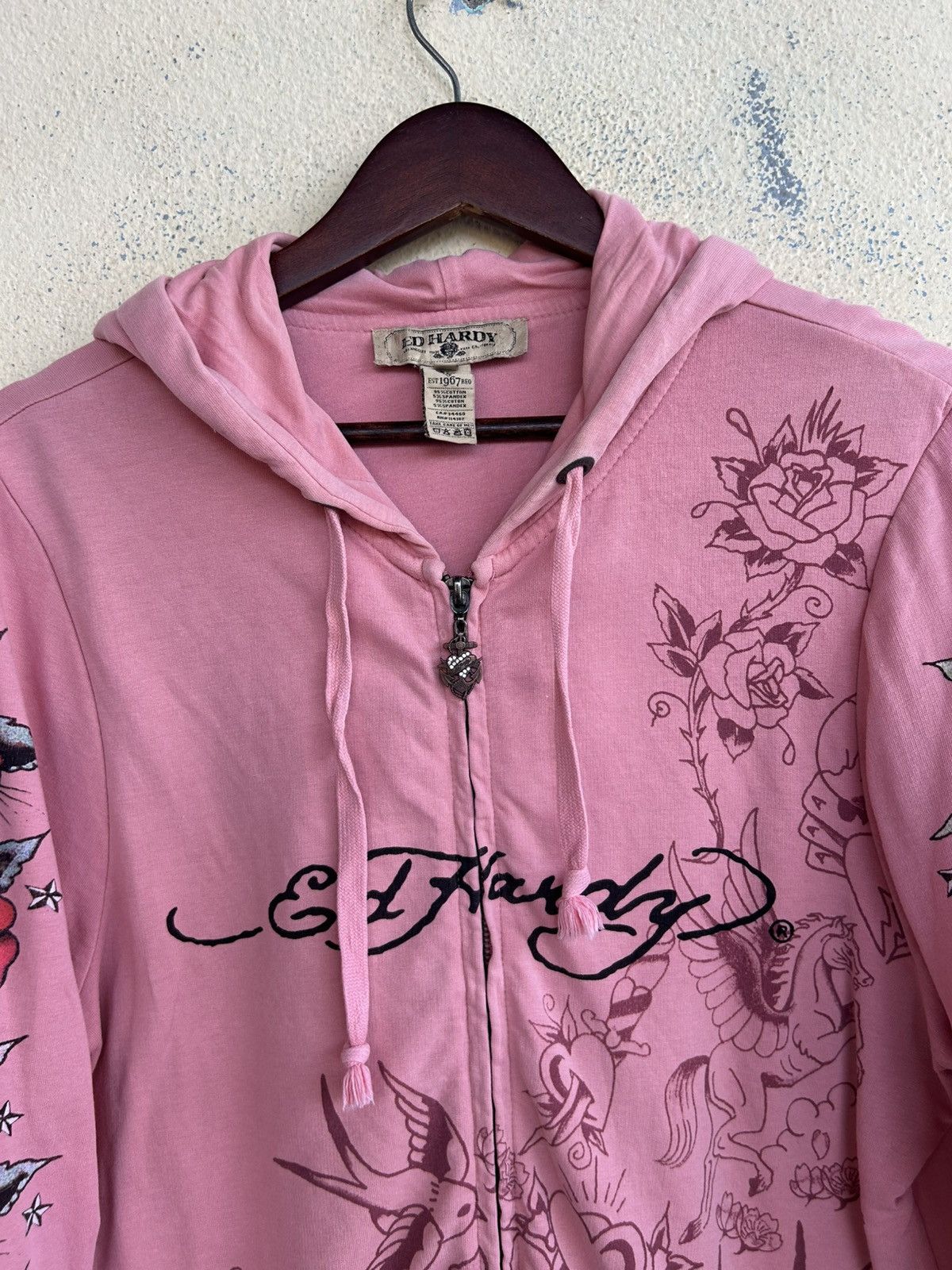 Ed Hardy Ed Hardy Zip Up Hoodie Size M / US 6-8 / IT 42-44 - 6 Thumbnail