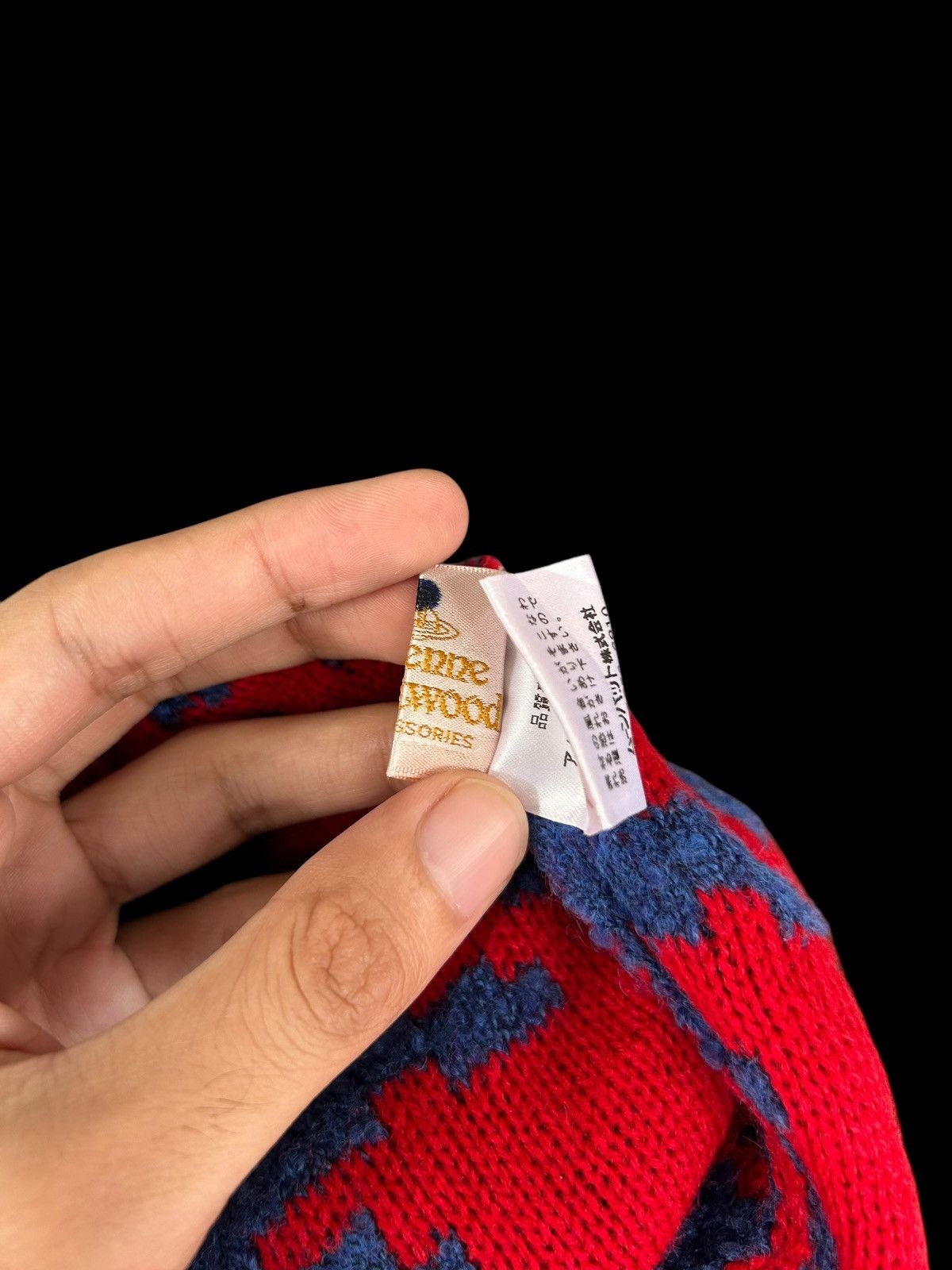 Vivienne Westwood Vivienne Westwood Orb Logo Knitted Rare Design Beanie Hats Size ONE SIZE - 10 Thumbnail