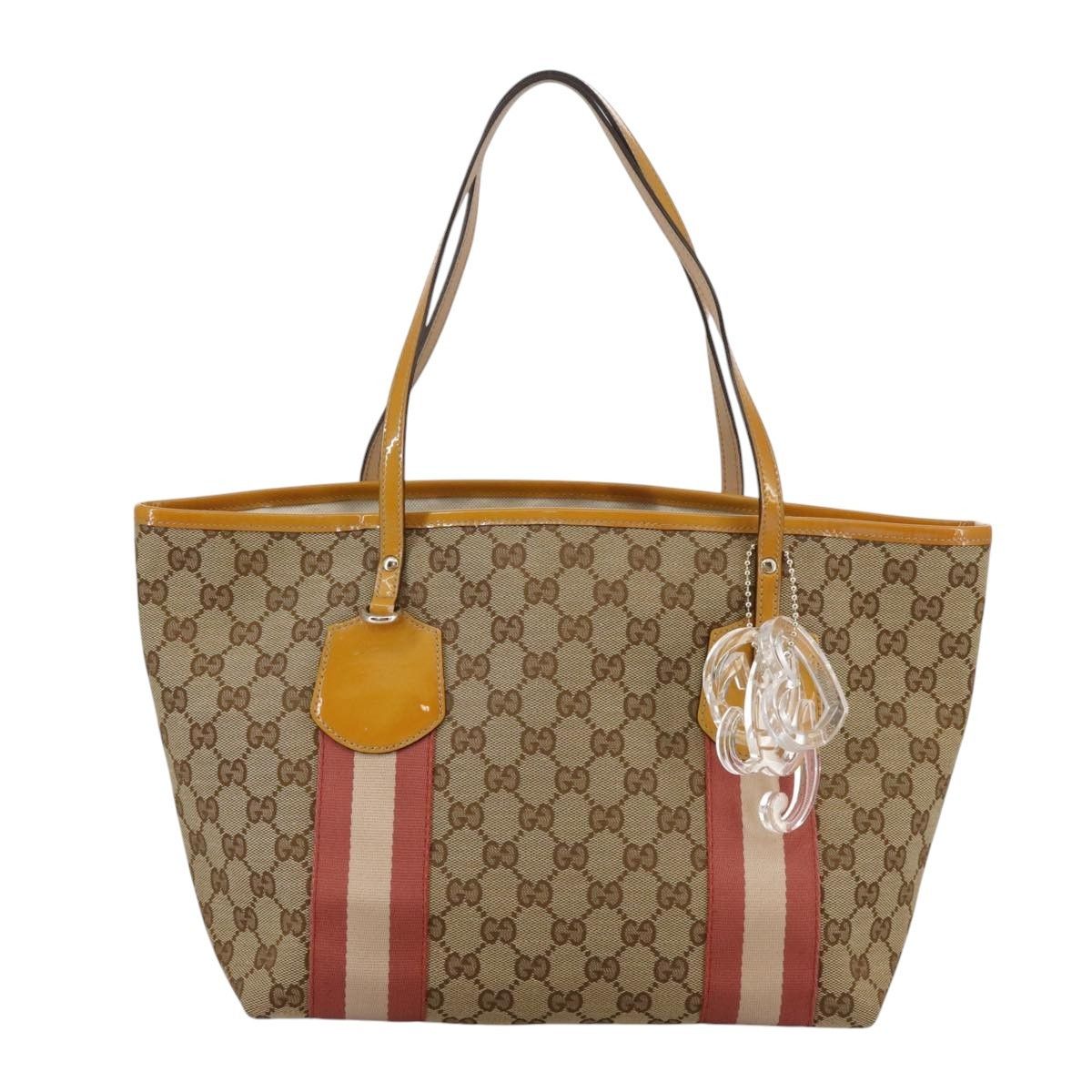 Gucci Gucci Sherry Line Tote Canvas Size ONE SIZE - 1 Thumbnail