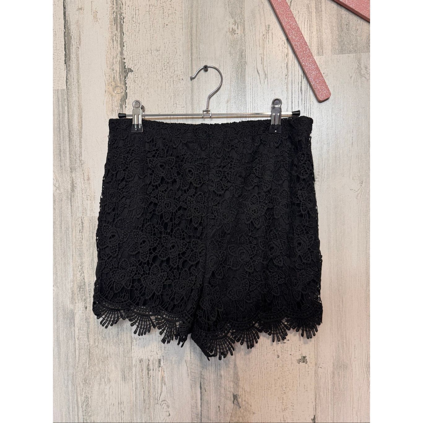 Other Charlotte Russe Black Lace 2-Piece Set | Crop Top & High-Wai Size US 29 - 13 Thumbnail