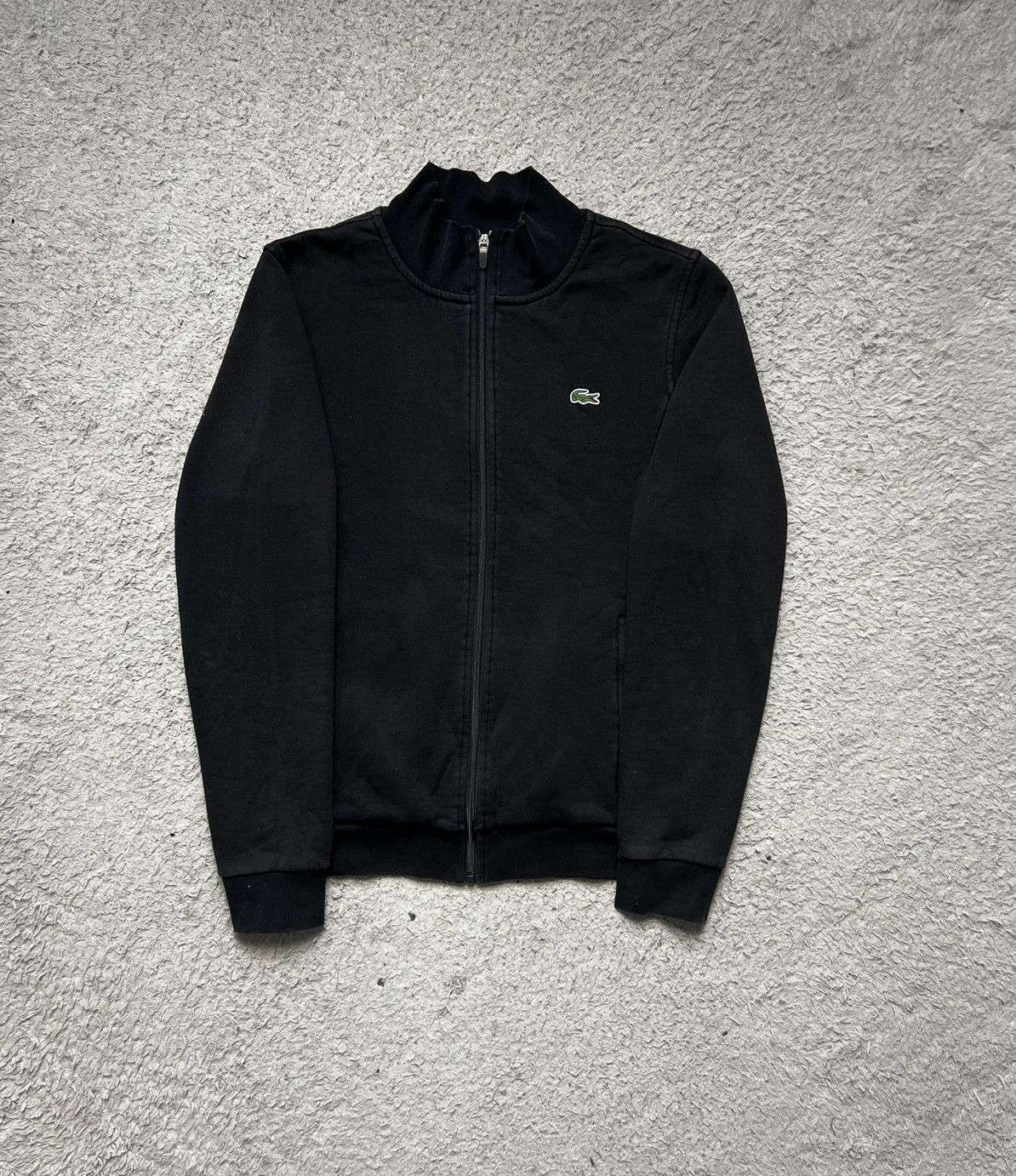 Lacoste Sweatshirt Lacoste Small Logo Zipped Black Size US M / EU 48-50 / 2 - 1 Thumbnail