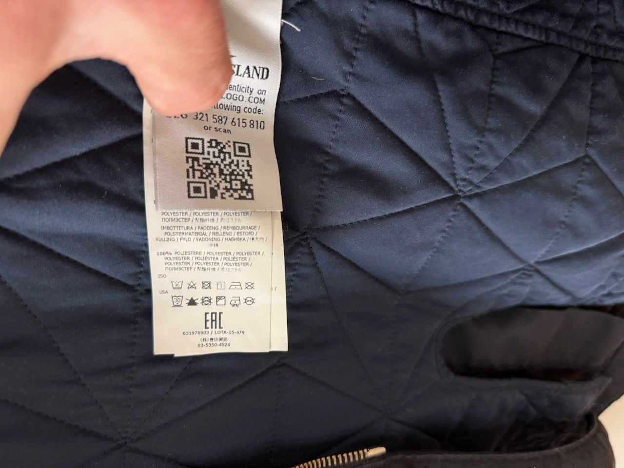 Stone Island Shadow Project Car Coat in Navy Shadow Project AW 15/16 Size US M / EU 48-50 / 2 - 11 Thumbnail