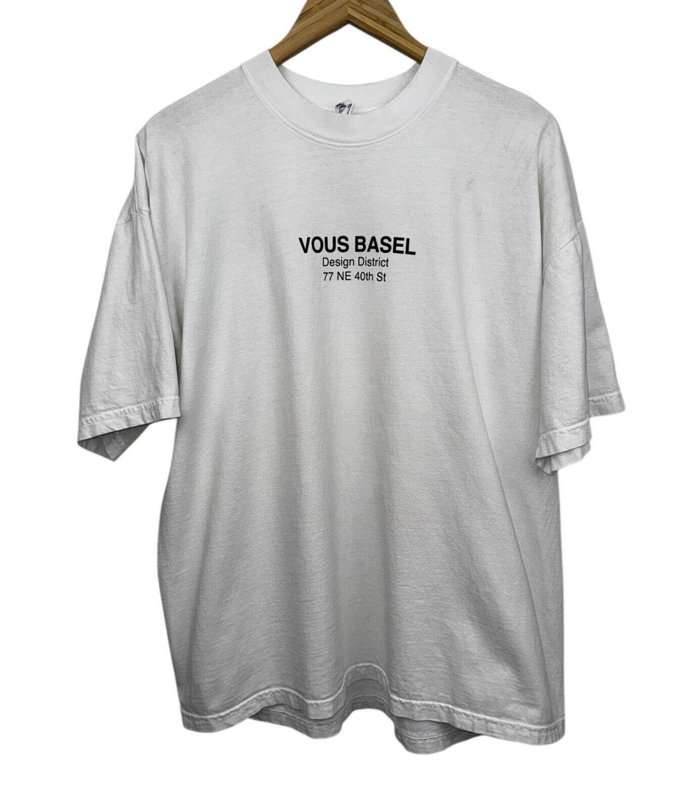 Designer Virgil Abloh Vous Church Vous Basel Art Basel Miami Shirt XL Size US XL / EU 56 / 4 - 1 Thumbnail