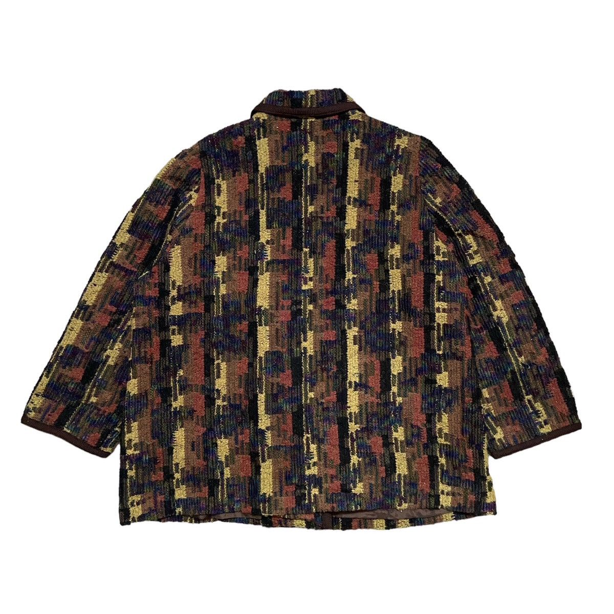 Japanese Brand Tessuti Samco Alpaca Wools Jacket Size US XL / EU 56 / 4 - 3 Thumbnail
