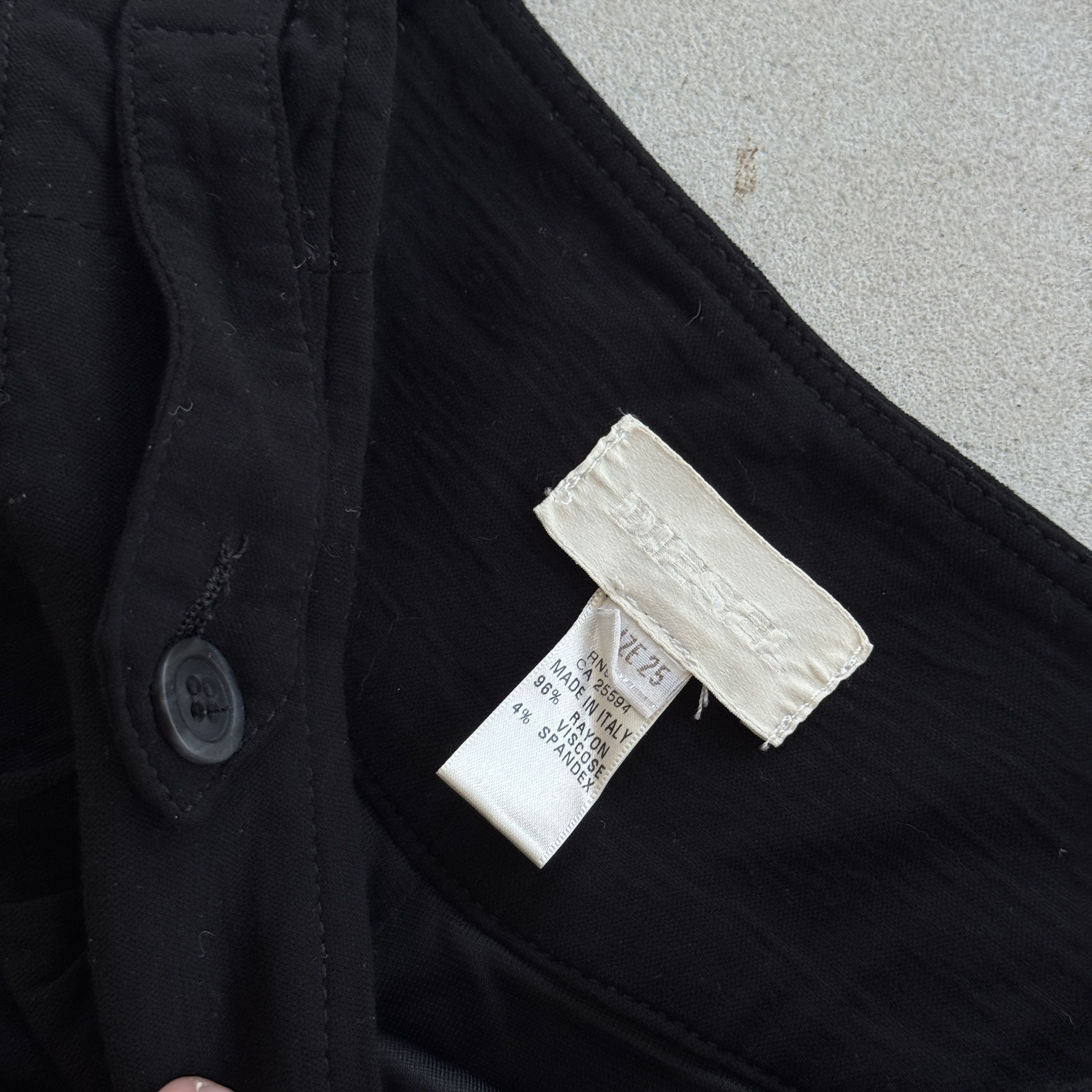 Diesel Diesel Drop Crotch Cargo Pants Lace Up Leg Techwear Gothic Size 25" / US 0 / IT 36 - 5 Thumbnail