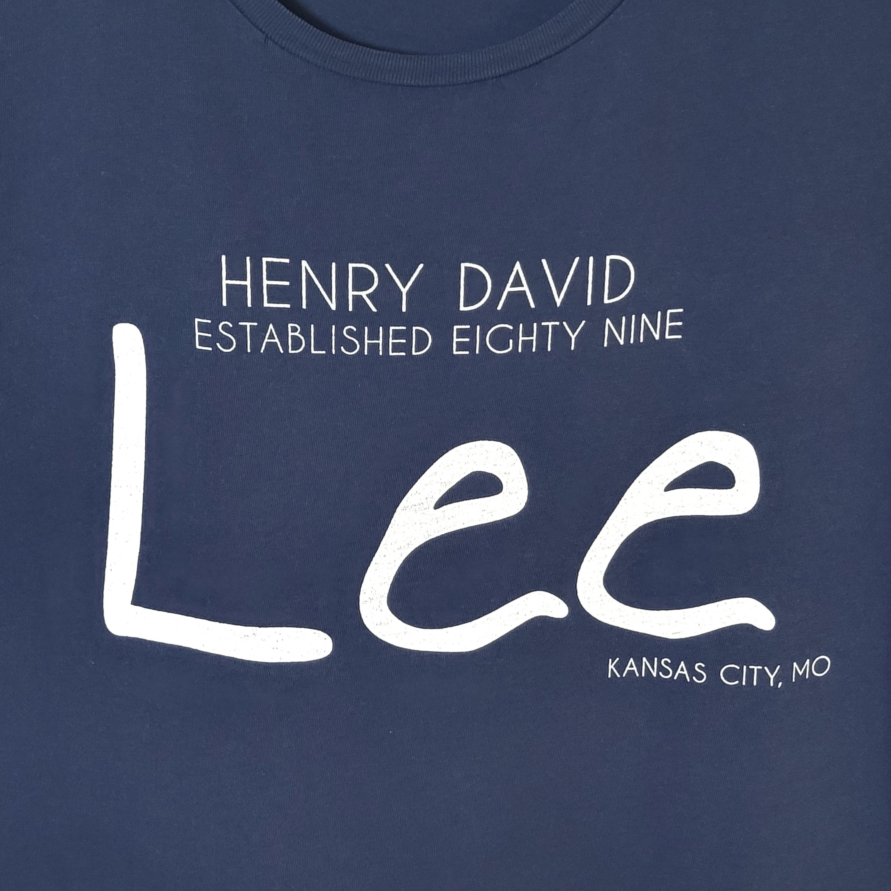 Lee Lee Henry David T-Shirt Size US XXL / EU 58 / 5 - 3 Thumbnail