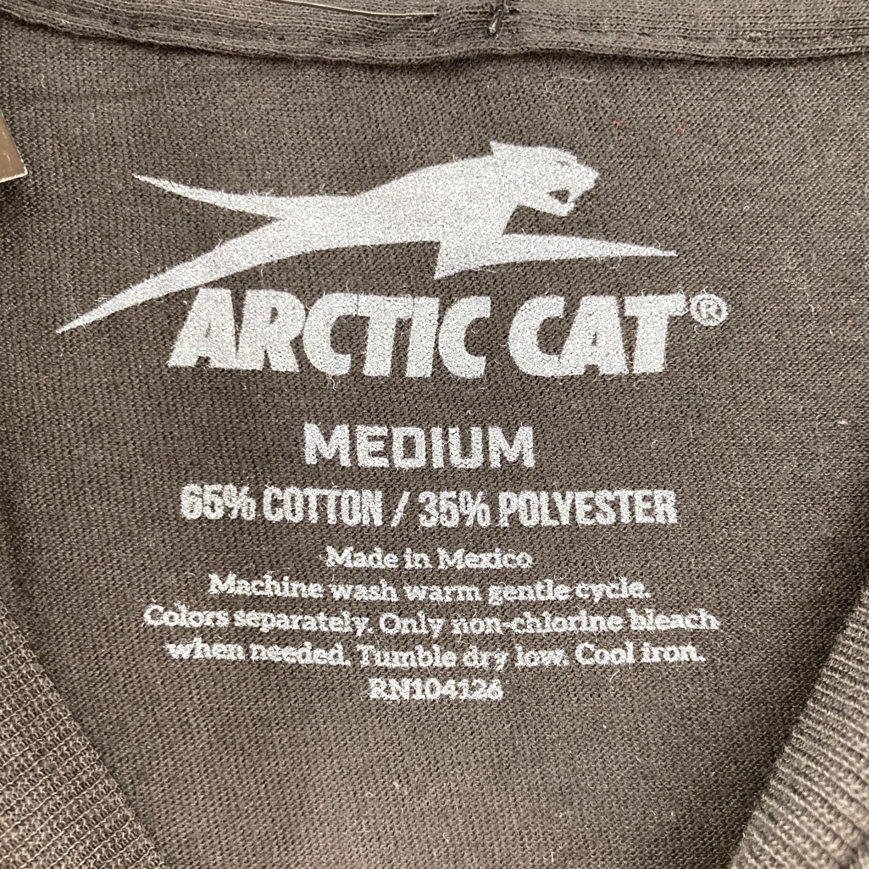 Vintage Arctic Cat T Shirt Mens Medium Black Graphic 60 Years Snowmobile Sport Racing Shirt Mens Black Graphic 60 Years Snowmobile Racing Size US M / EU 48-50 / 2 - 4 Thumbnail