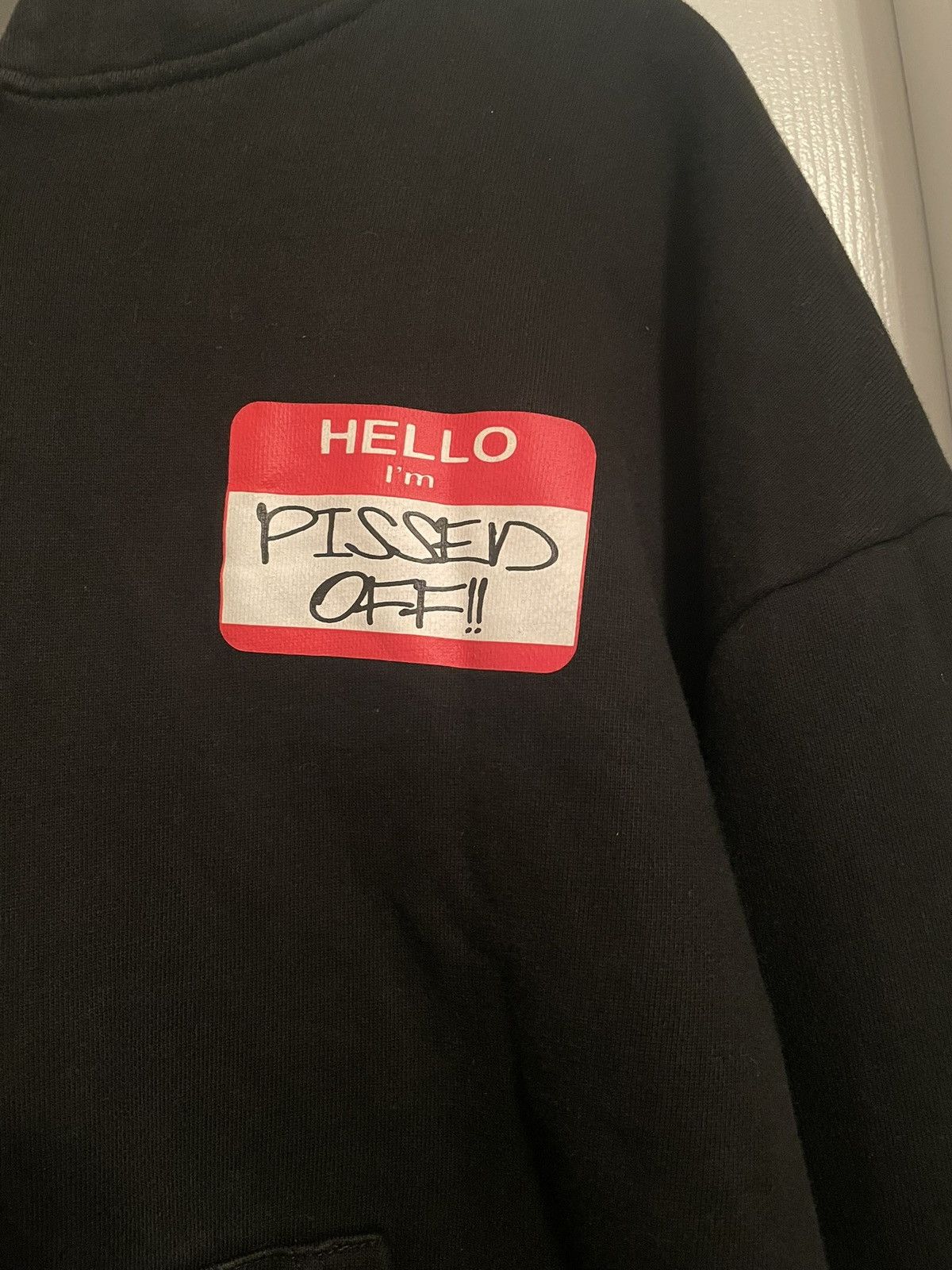 Designer × Japanese Brand OG Darkness “Hello I’m P*SSED OFF” Zip Up Size US M / EU 48-50 / 2 - 2 Thumbnail