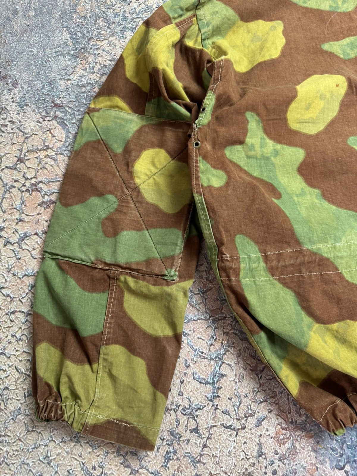 Vintage 1968 Italian Army San Marco M29 Paratrooper Camo Jacket Size US M / EU 48-50 / 2 - 17 Thumbnail