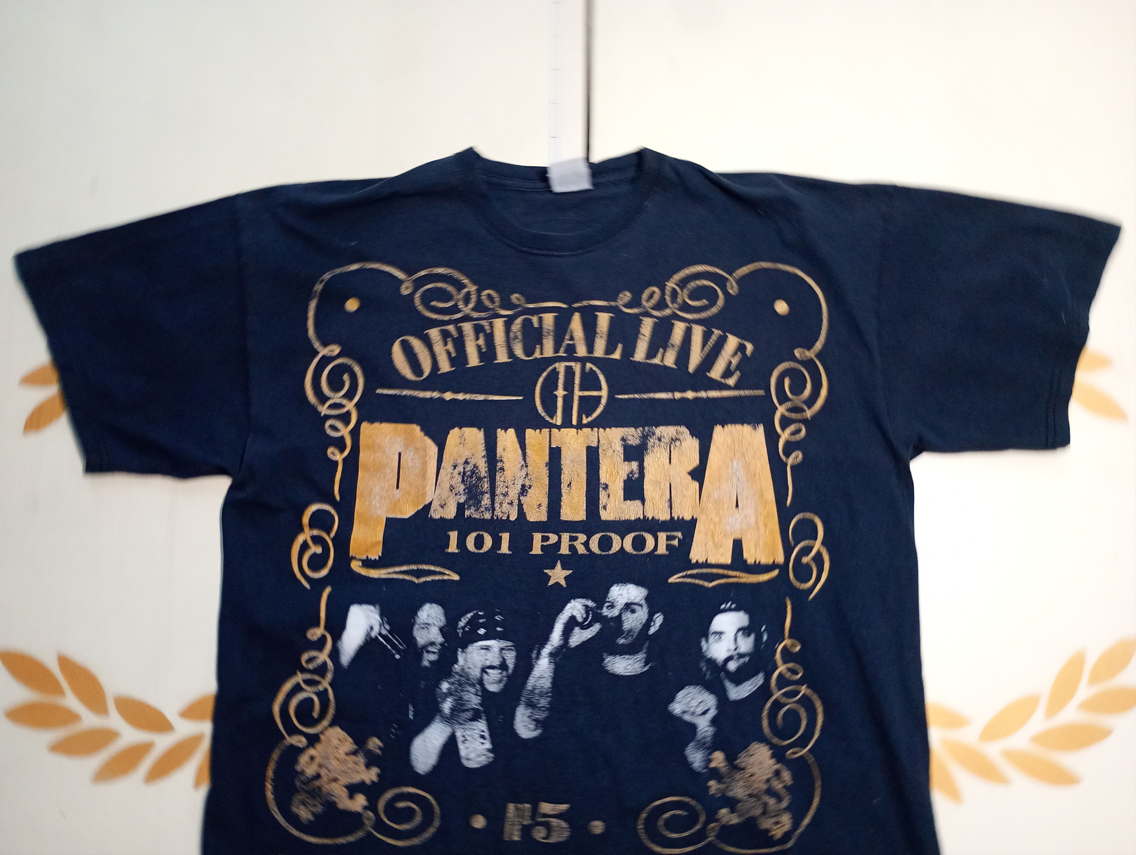 Band Tees × Fruit Of The Loom Pantera Official Live101 Proof Fruit Of The Loom T-Shirt Size US XL / EU 56 / 4 - 3 Thumbnail