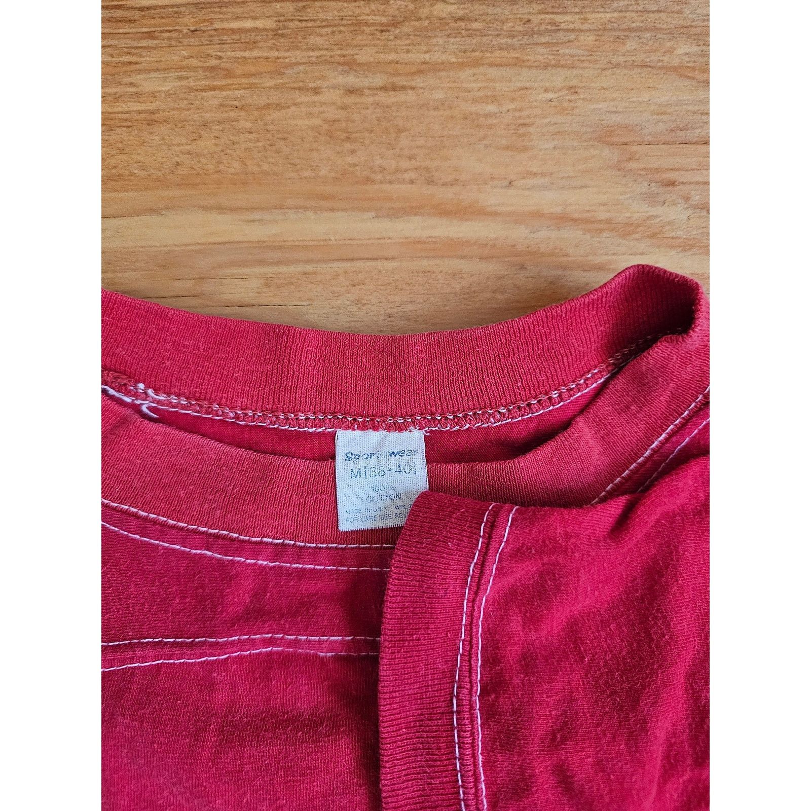 Other Morton Wrestling Jersey Style T-Shirt Red S Double Sided 80s Size US S / EU 44-46 / 1 - 3 Thumbnail