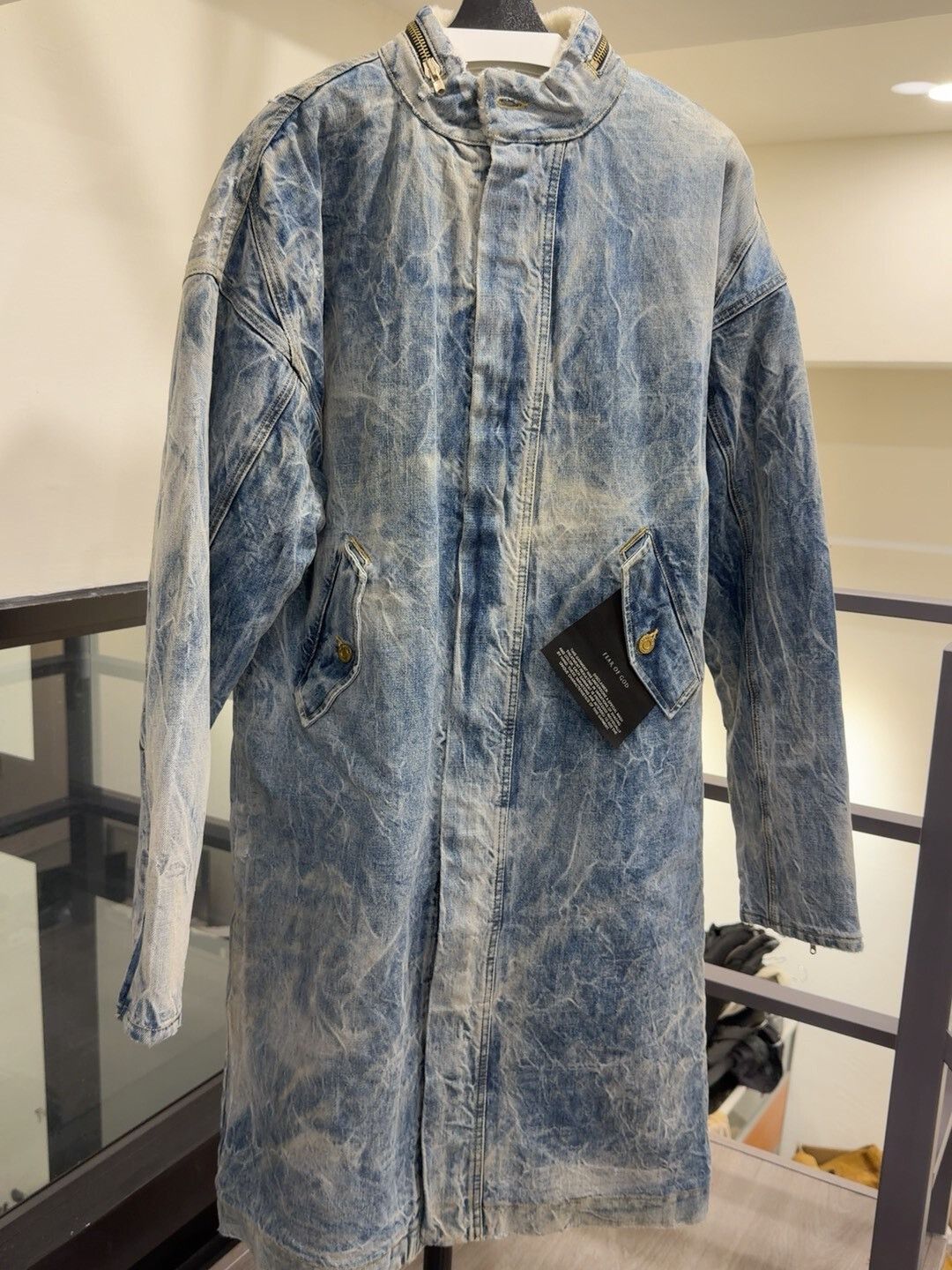 Fear of God Fear of God Denim Jacket Size M / US 6-8 / IT 42-44 - 1 Thumbnail