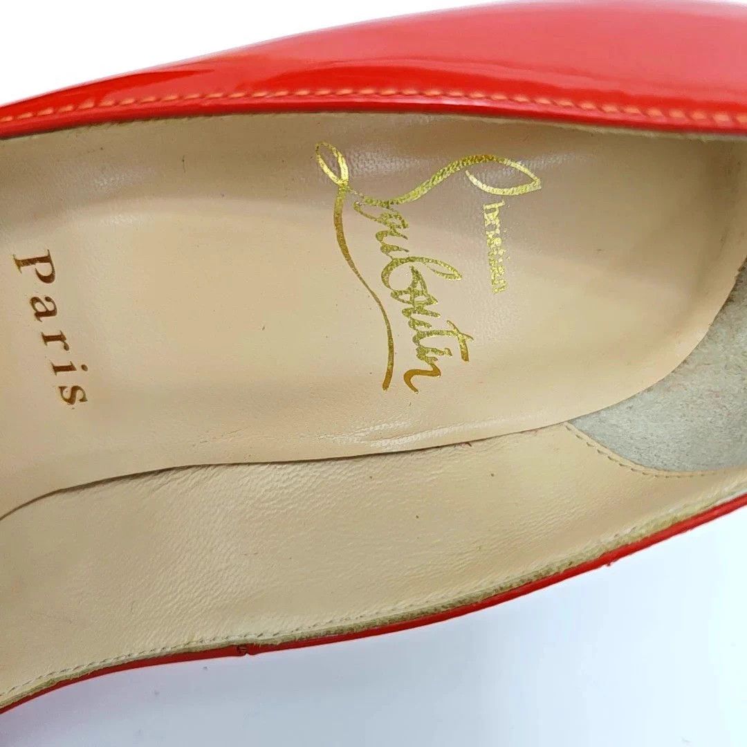 Christian Louboutin CL Women's Pumps 34.5 Size US 4 / IT 34 - 8 Thumbnail