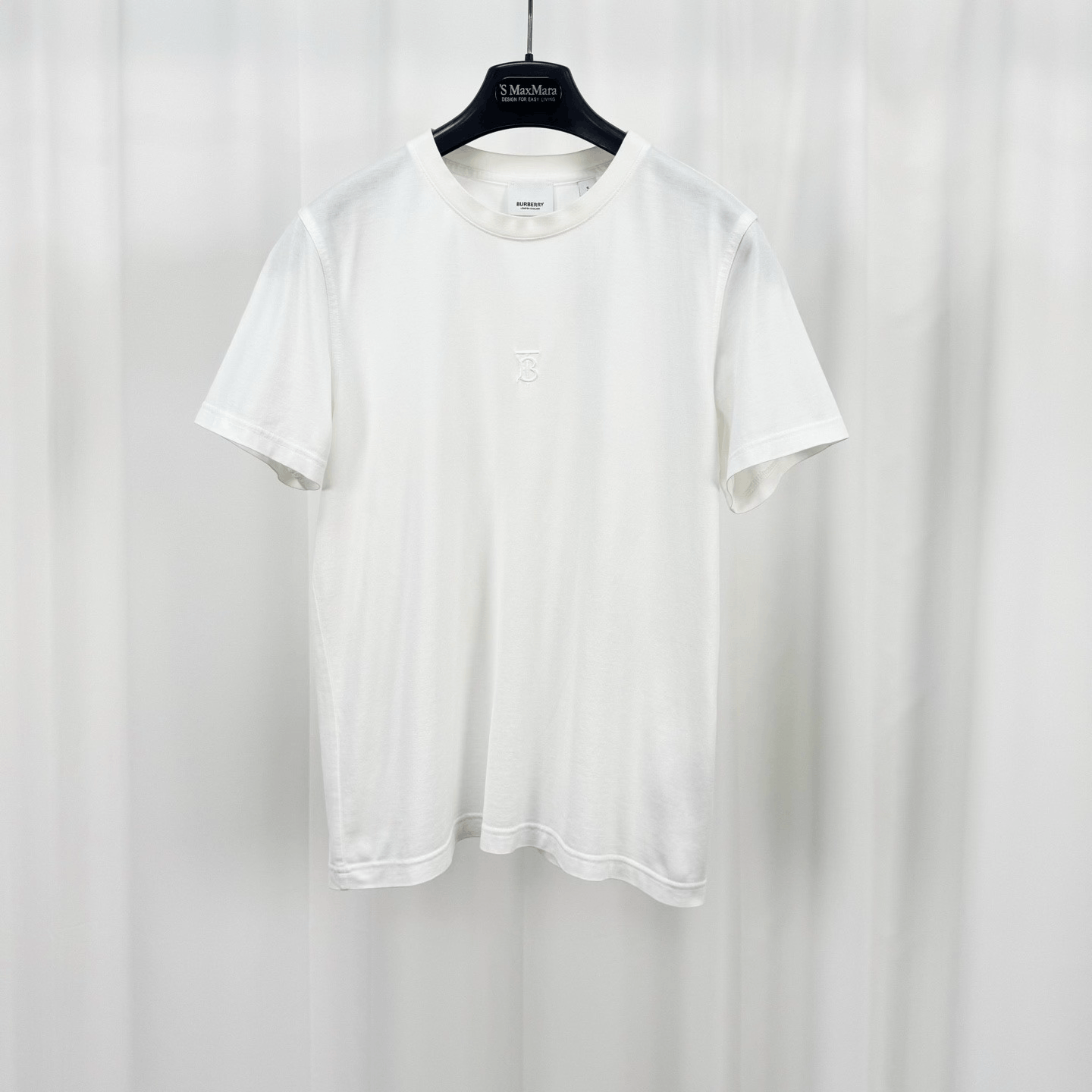 Burberry Burberry Embroidered Letter Short-Sleeve Top Size S / US 4 / IT 40 - 1 Thumbnail