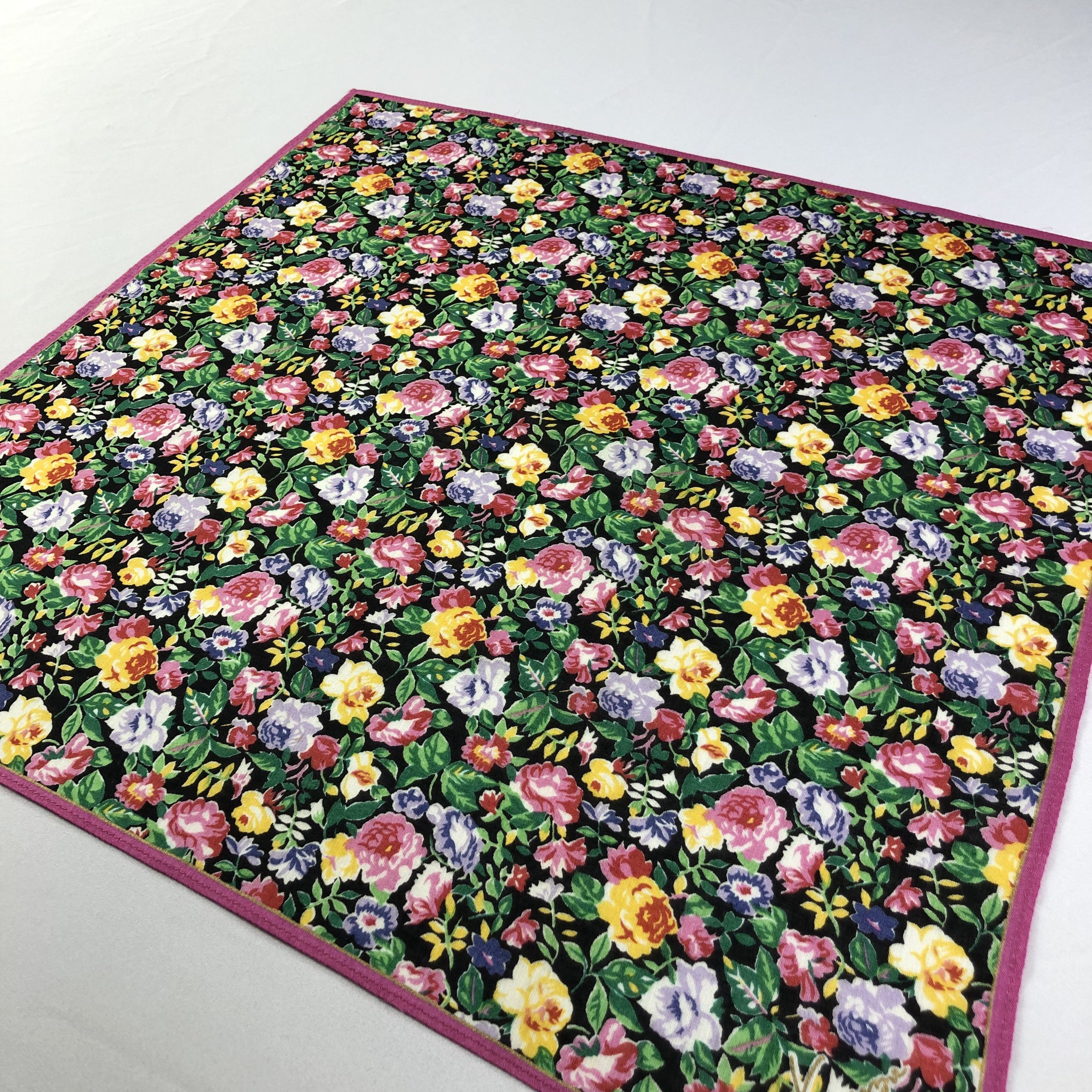 Kenzo Kenzo Floral Handkerchief Neckerchief Bandana H1821 Size ONE SIZE - 3 Thumbnail