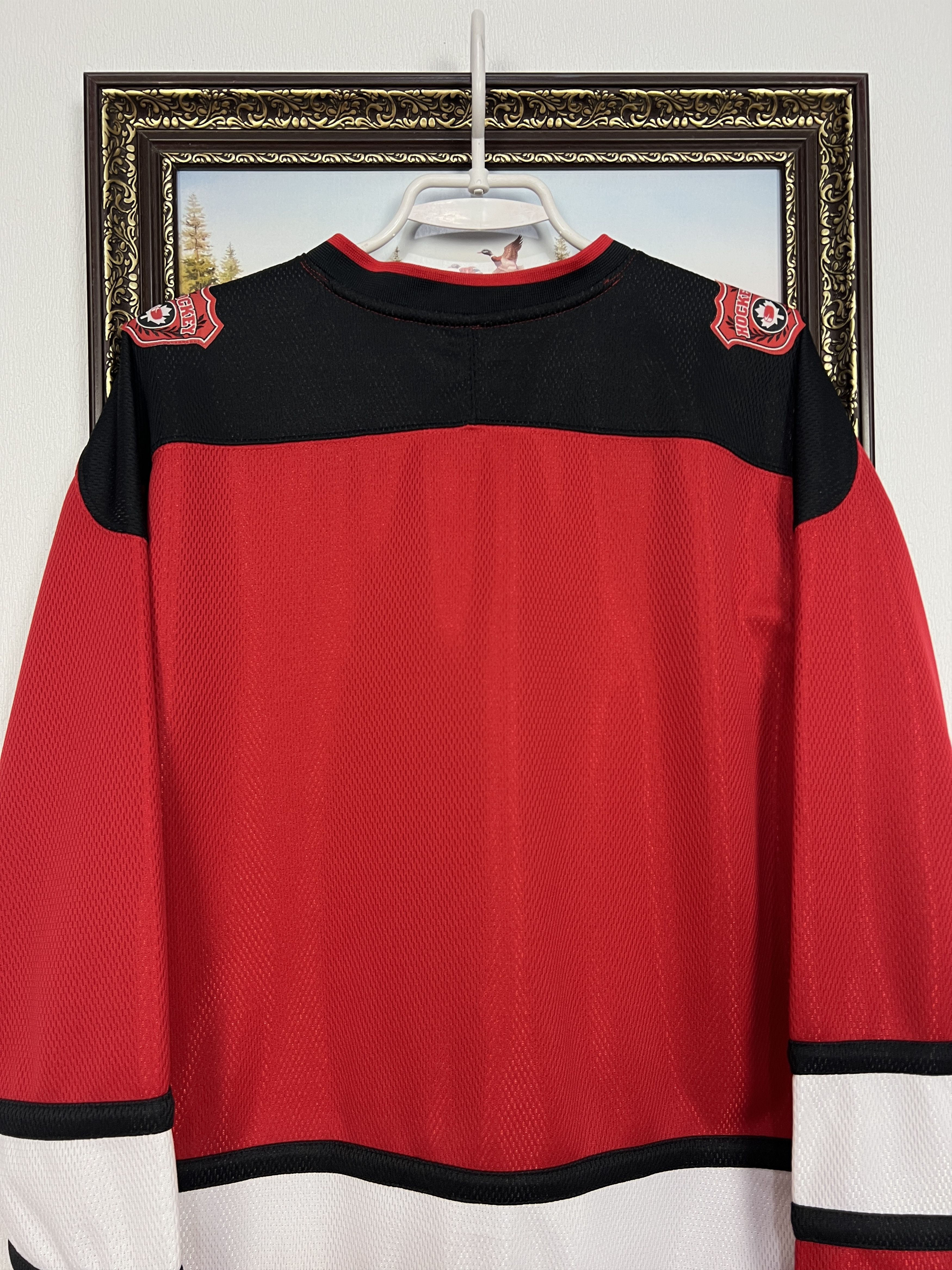 Vintage Canada Ice Hockey National Team Jersey Trikot Size Boys 20 Size US XXS / EU 40 - 9 Thumbnail