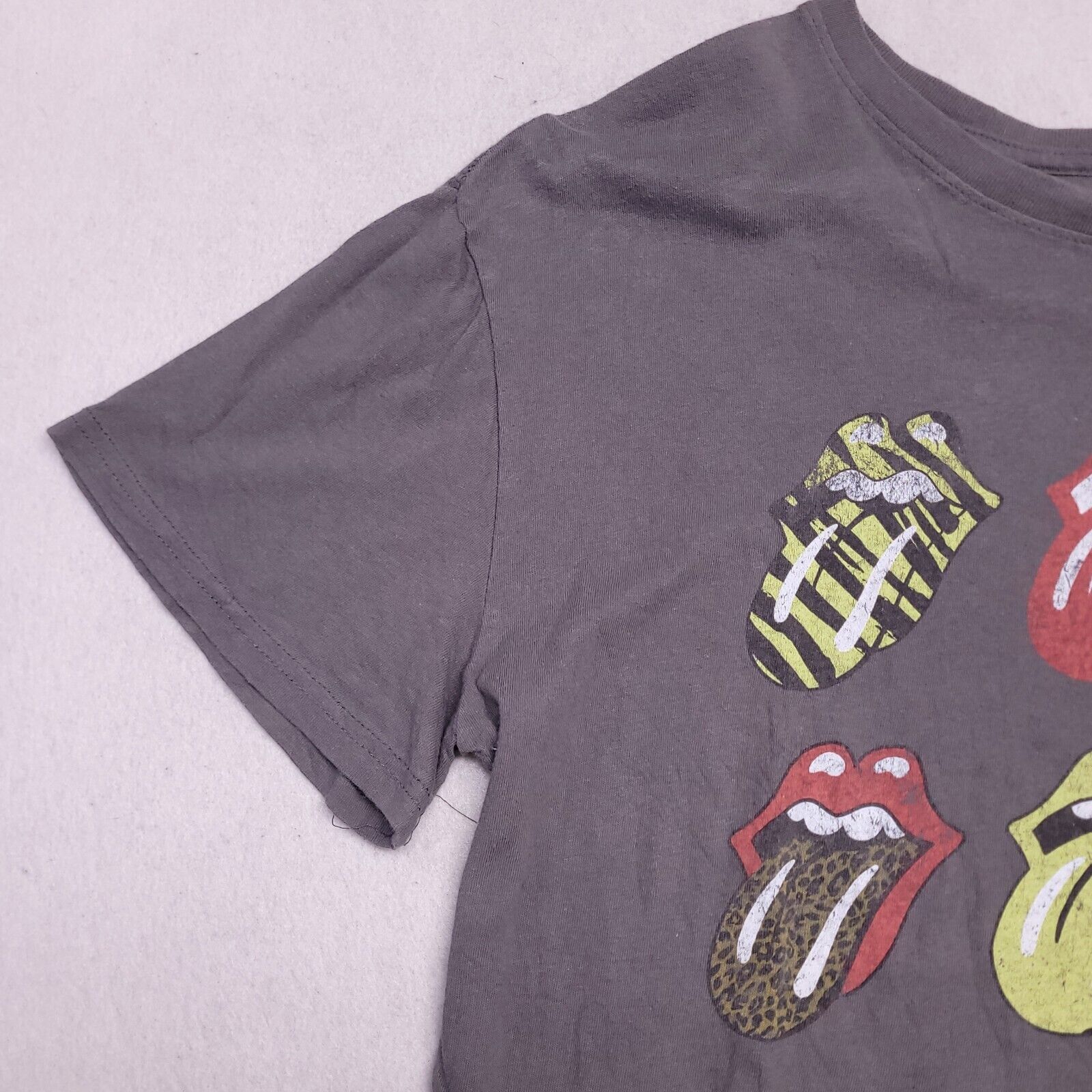 The Rolling Stones The Rolling Stones Graphic T-Shirt Adult Mens Size M Gray Size US M / EU 48-50 / 2 - 5 Thumbnail