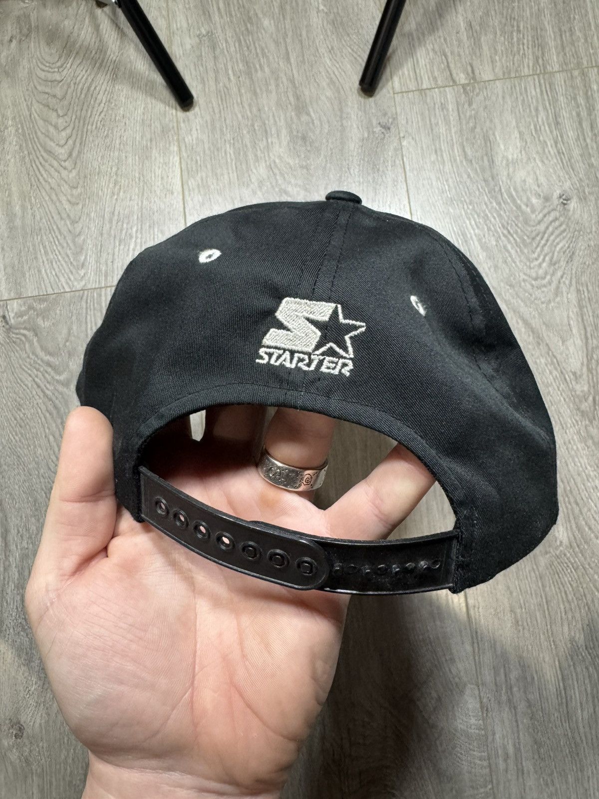 NHL × Starter × Vintage New Jersey Devils 1995 Stanley Cup Champions Starter Hat Cap Size ONE SIZE - 7 Thumbnail