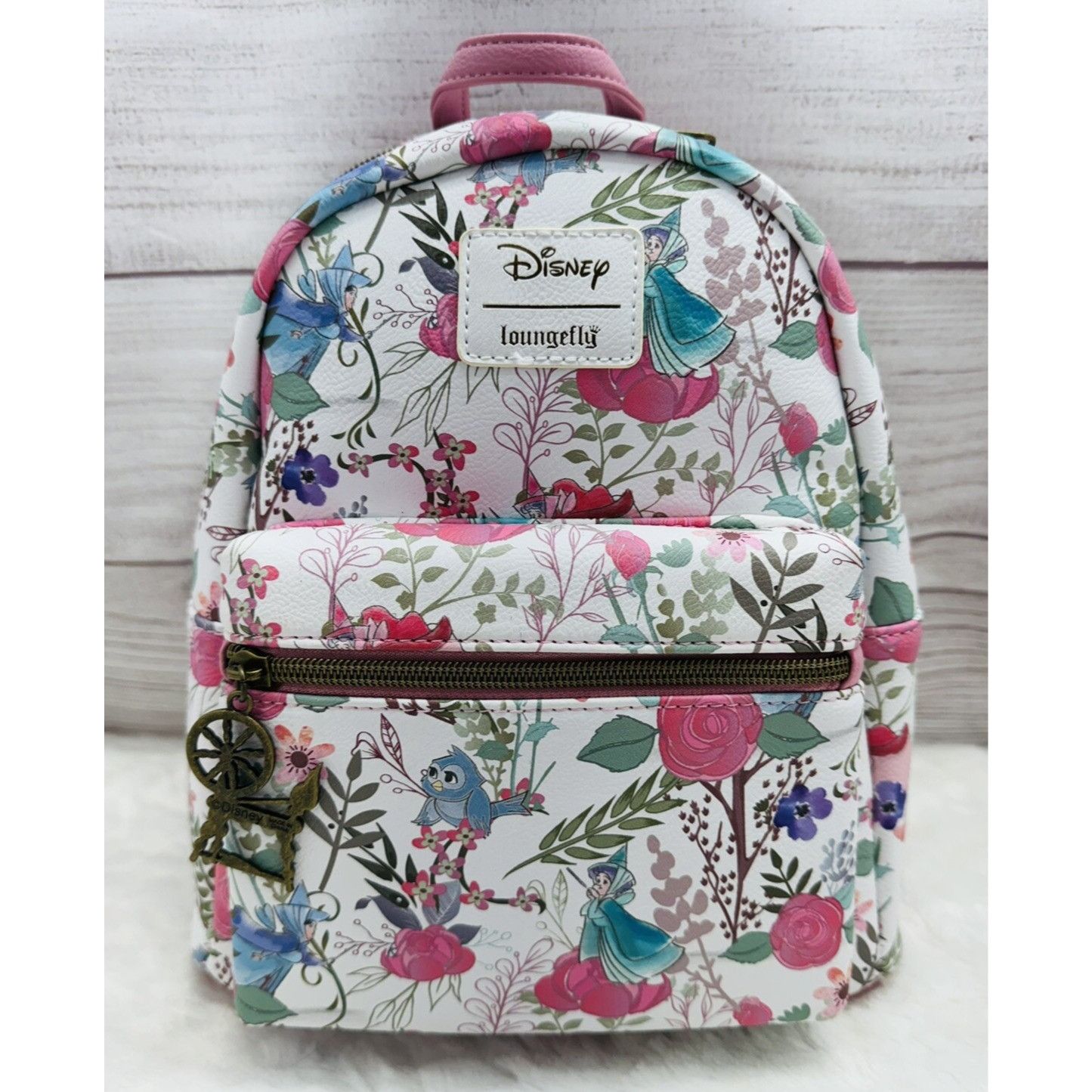 Disney Loungefly Sleeping Beauty Princess Aurora Flowers & Fairies Size ONE SIZE - 1 Thumbnail