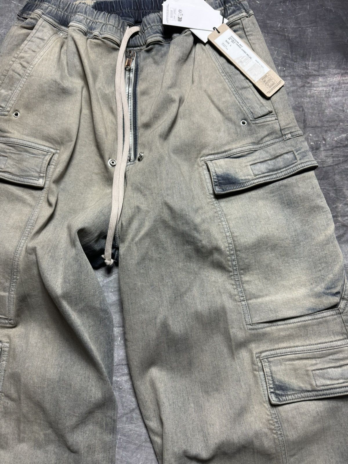 Rick Owens Rick Owens Double Cargo Bela Pants in Sky Size US 34 / EU 50 - 6 Thumbnail