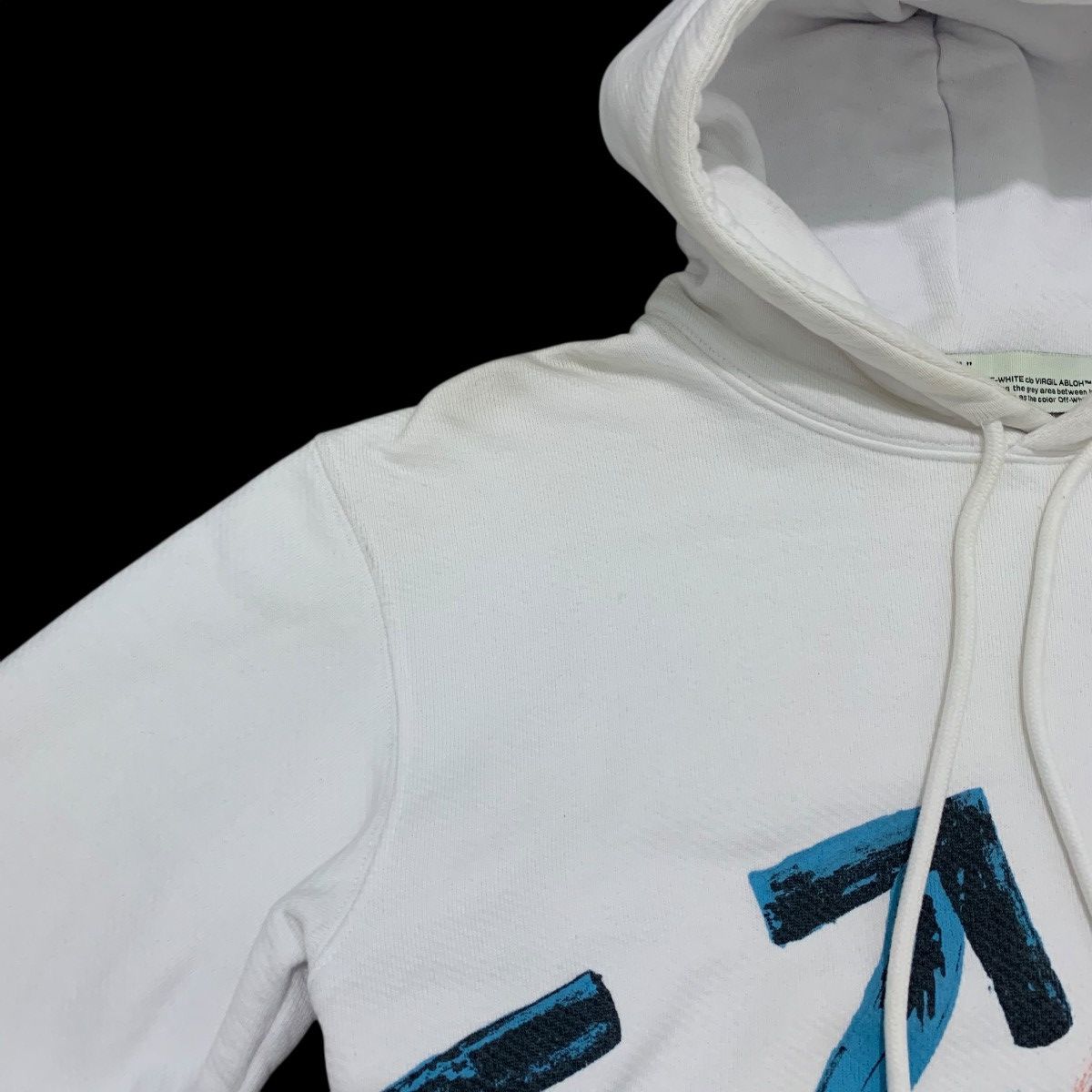 Off-White Off-White Brush Arrow Oversize Hoodie Size US XXS / EU 40 - 3 Thumbnail