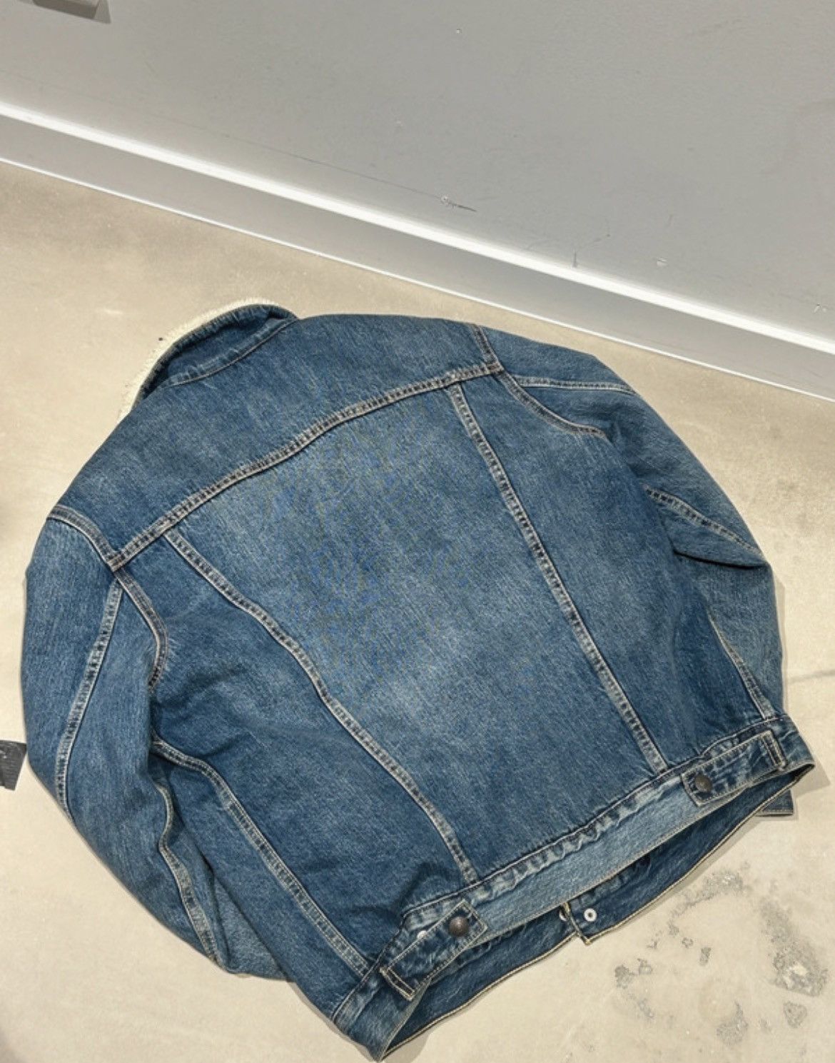 Levi's × Vintage Levis vintage shepa warm denim 90’S jacket Size US M / EU 48-50 / 2 - 4 Thumbnail