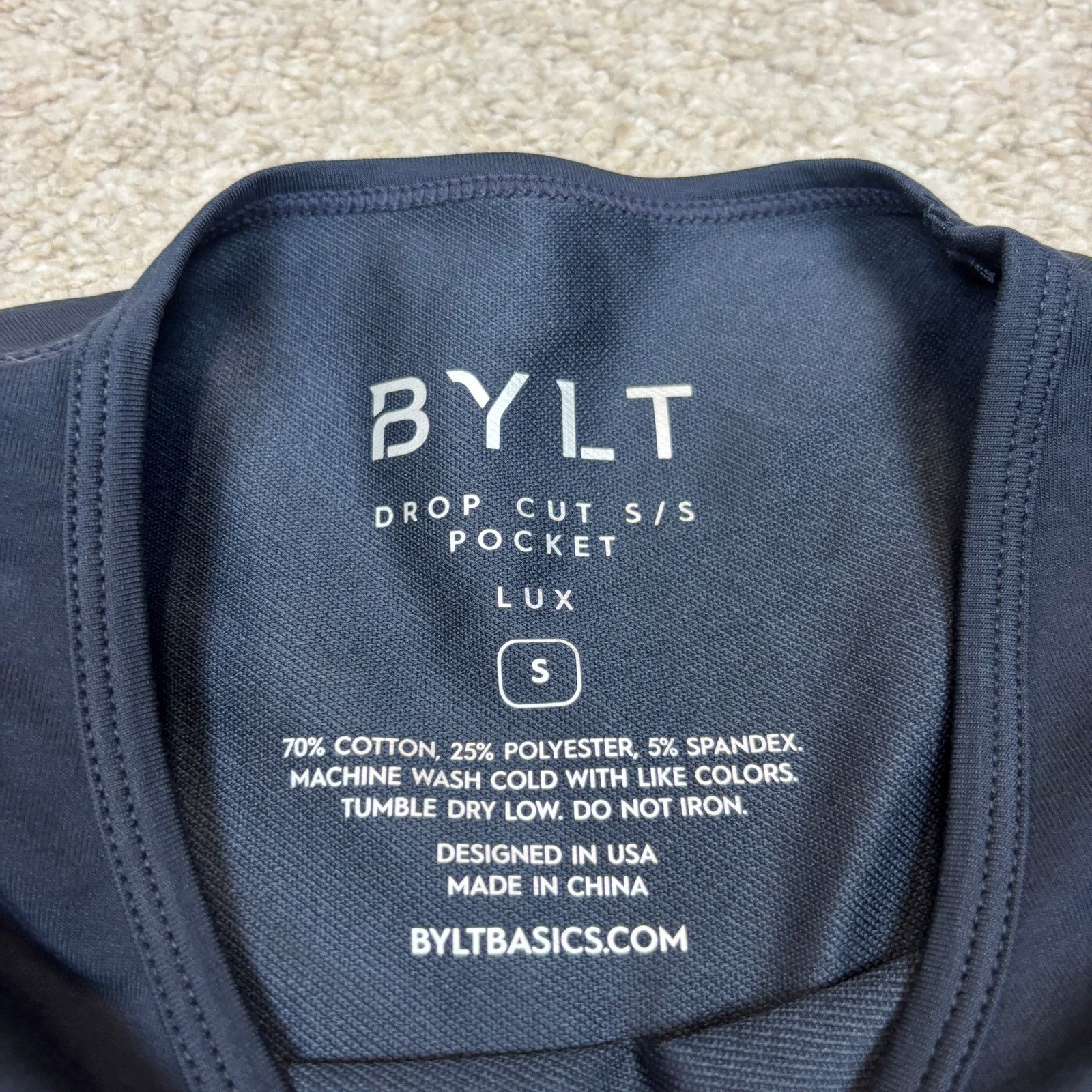 Other NWT Bylt Drop Cut Short Sleeve Pocket Lux Tee Shirt Men's S Size US S / EU 44-46 / 1 - 6 Thumbnail