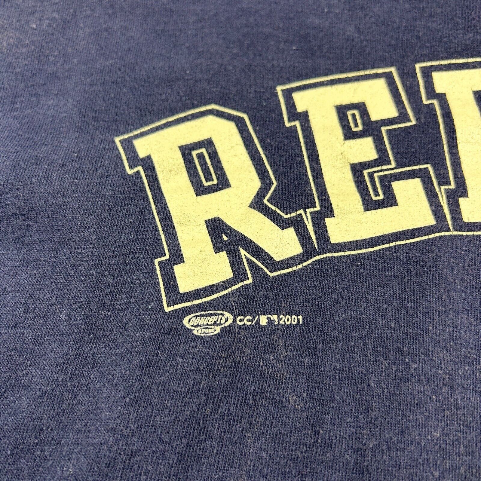 Delta VINTAGE 2001 | Boston Red Sox Arch Logo MLB T-Shirt sz XL Size US XL / EU 56 / 4 - 4 Thumbnail