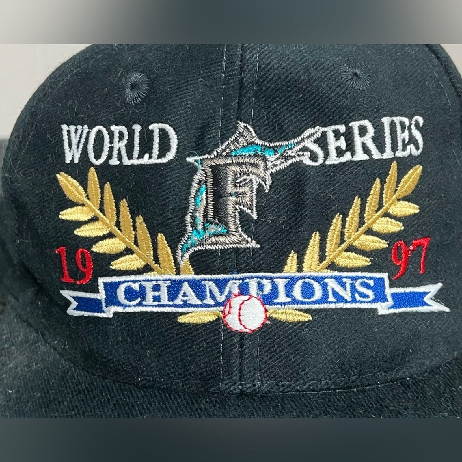 Sports Specialties NEW Sports Specialties Florida Marlins 1997 Champs VINTAGE Size ONE SIZE - 2 Thumbnail