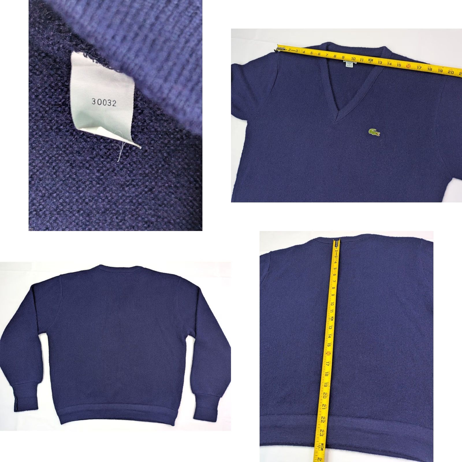 Lacoste VINTAGE Lacoste Pullover Sweater Shirt? (Note: Original title must be reorganized per rules; this line is not the final output.) Size US L / EU 52-54 / 3 - 8 Thumbnail