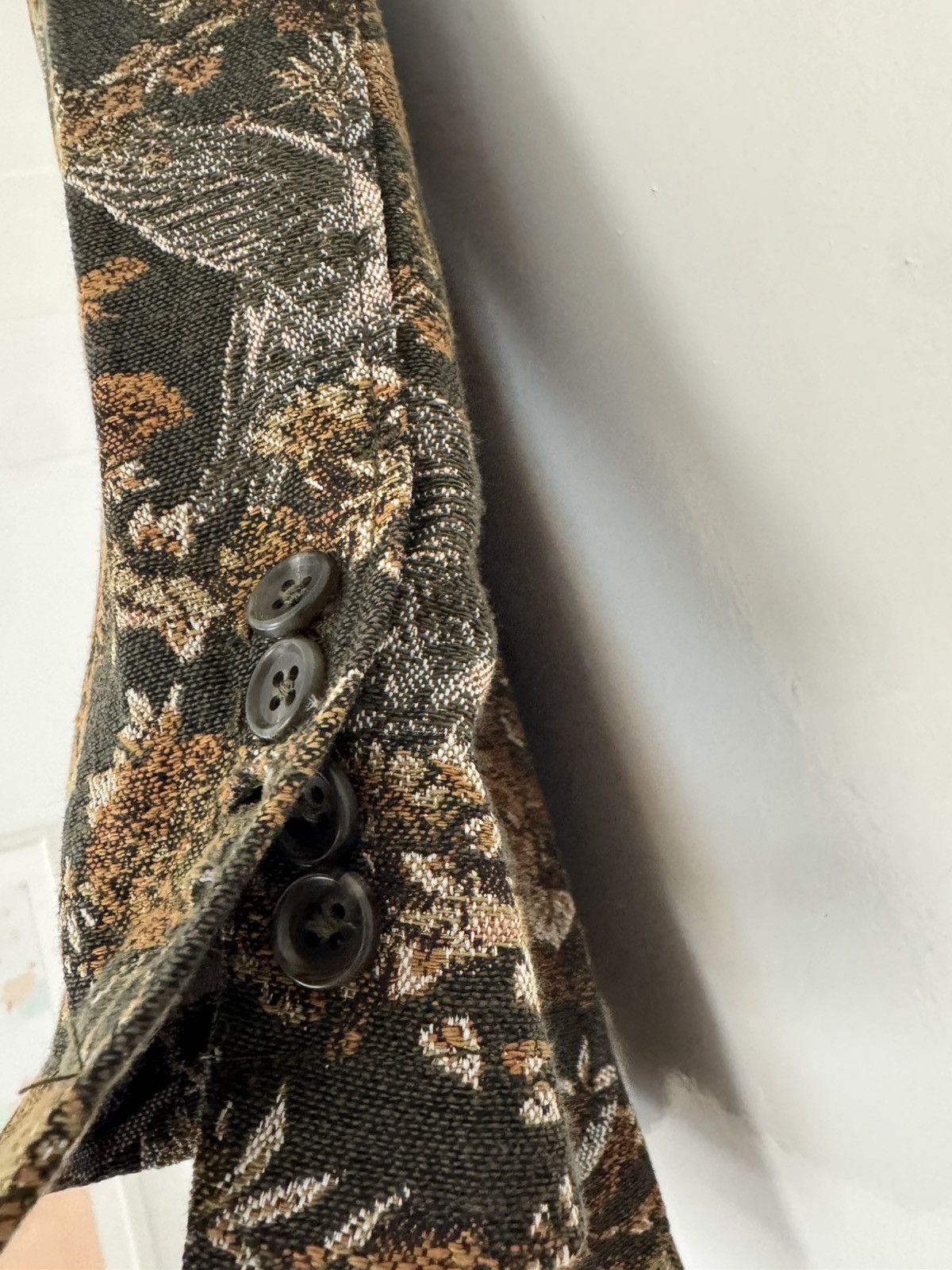 Engineered Garments Engineered Garments Baker Hummingbird Jacquard Jacket XS Size 36S - 7 Thumbnail