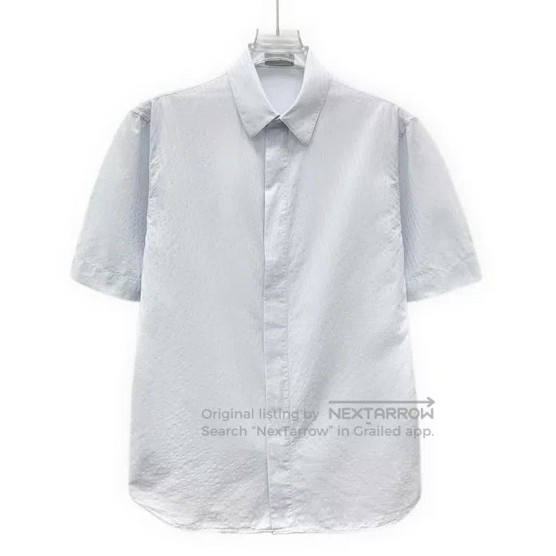 Dior Dior Size 38 Light blue logo dark pattern jacquart full pri Size US XXS / EU 40 - 1 Thumbnail