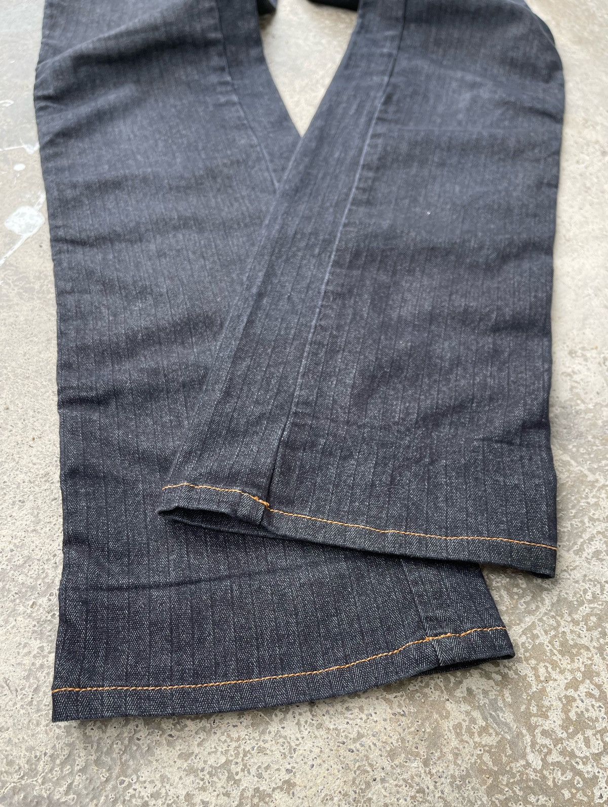Dolce & Gabbana 🔥S/S 2003 DOLCE & GABBANA ASYMMETRICAL POCKET DENIM JEANS Size US 30 / EU 46 - 10 Thumbnail