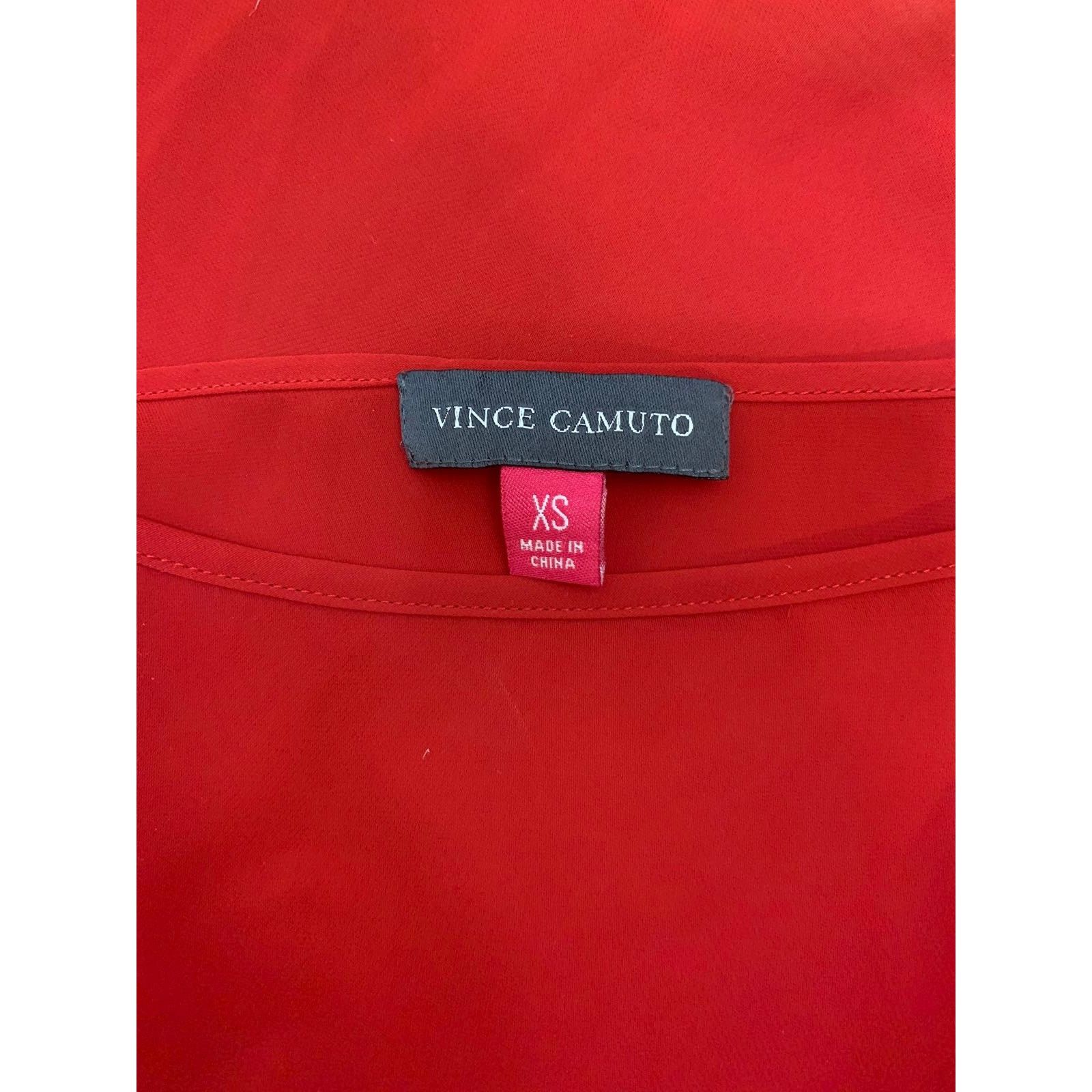 Vince Camuto Red Vince Camuto blouses for women Size XS Size XS / US 0-2 / IT 36-38 - 3 Thumbnail