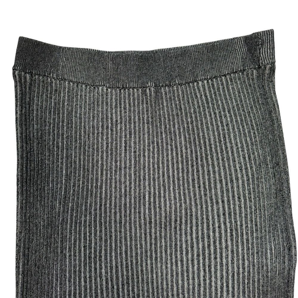 Zara NWT New Zara Long Knit Ribbed Skirt 8779/003 Size L Size 36" / US 14 / IT 50 - 6 Thumbnail