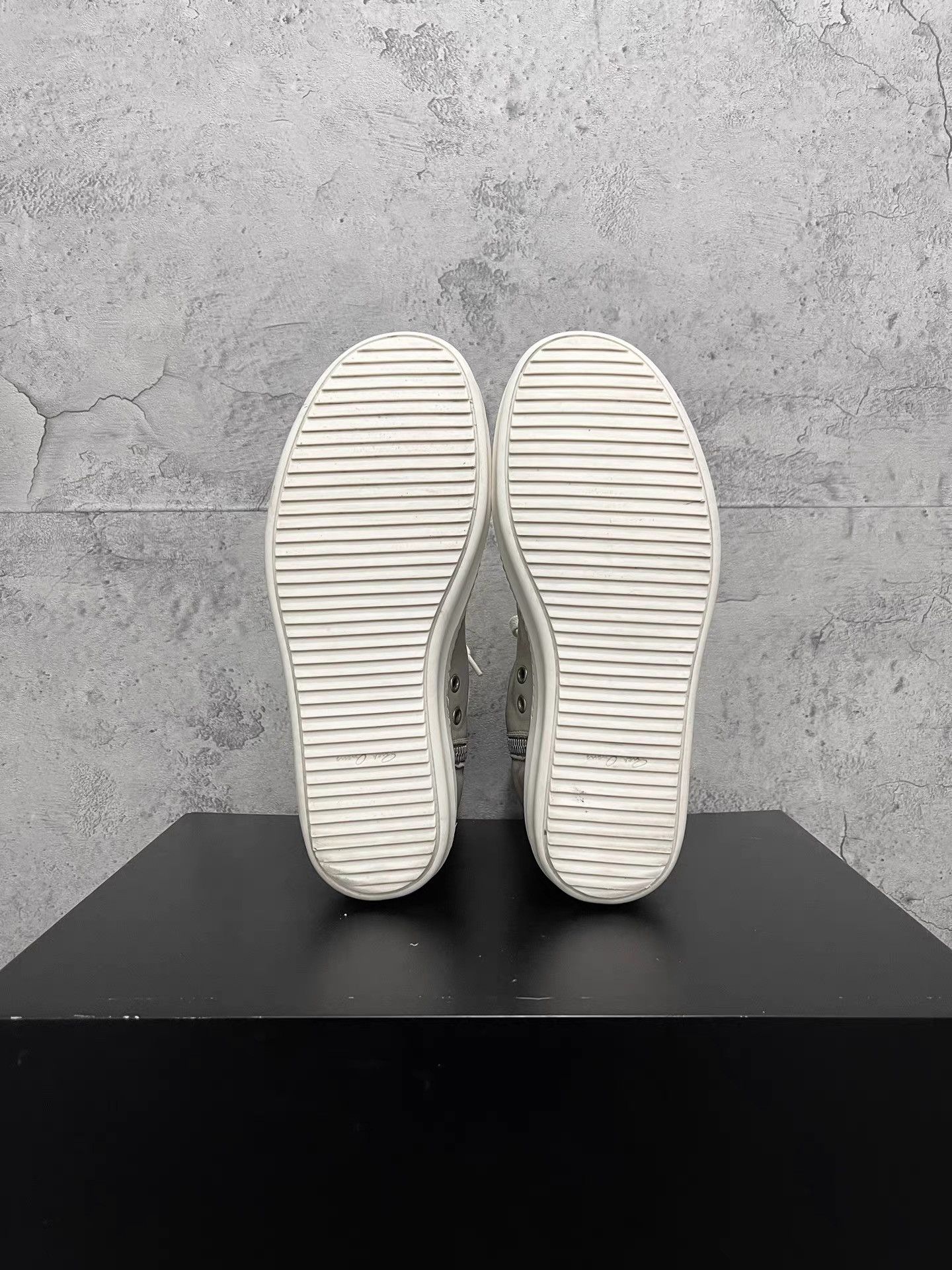 Rick Owens Rick Owens Mainline Leather Big Converse K34 Size US 7 / EU 40 - 7 Thumbnail
