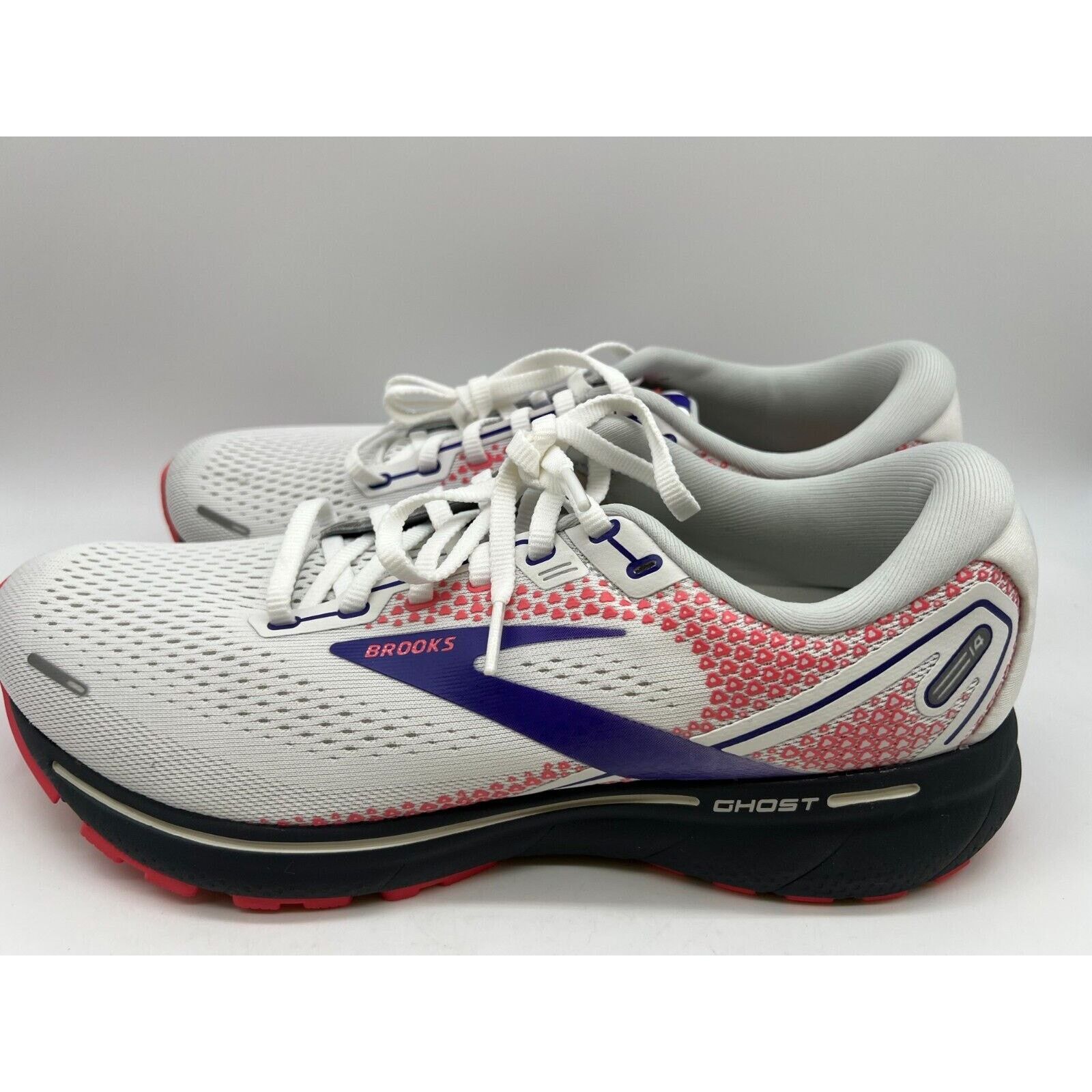 Brooks Brooks Ghost 14 Running White Purple Women’s Size 11 NEW Size US 11 / IT 41 - 2 Thumbnail