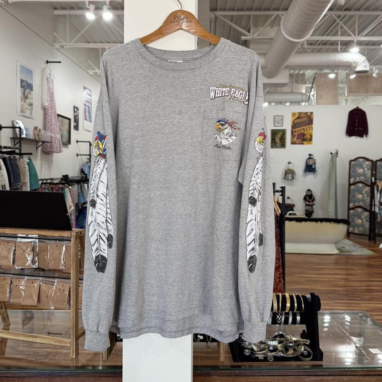Harley Davidson × Vintage Vintage Y2K 2000’s Biker Long sleeve Tee Size US XL / EU 56 / 4 - 2 Thumbnail