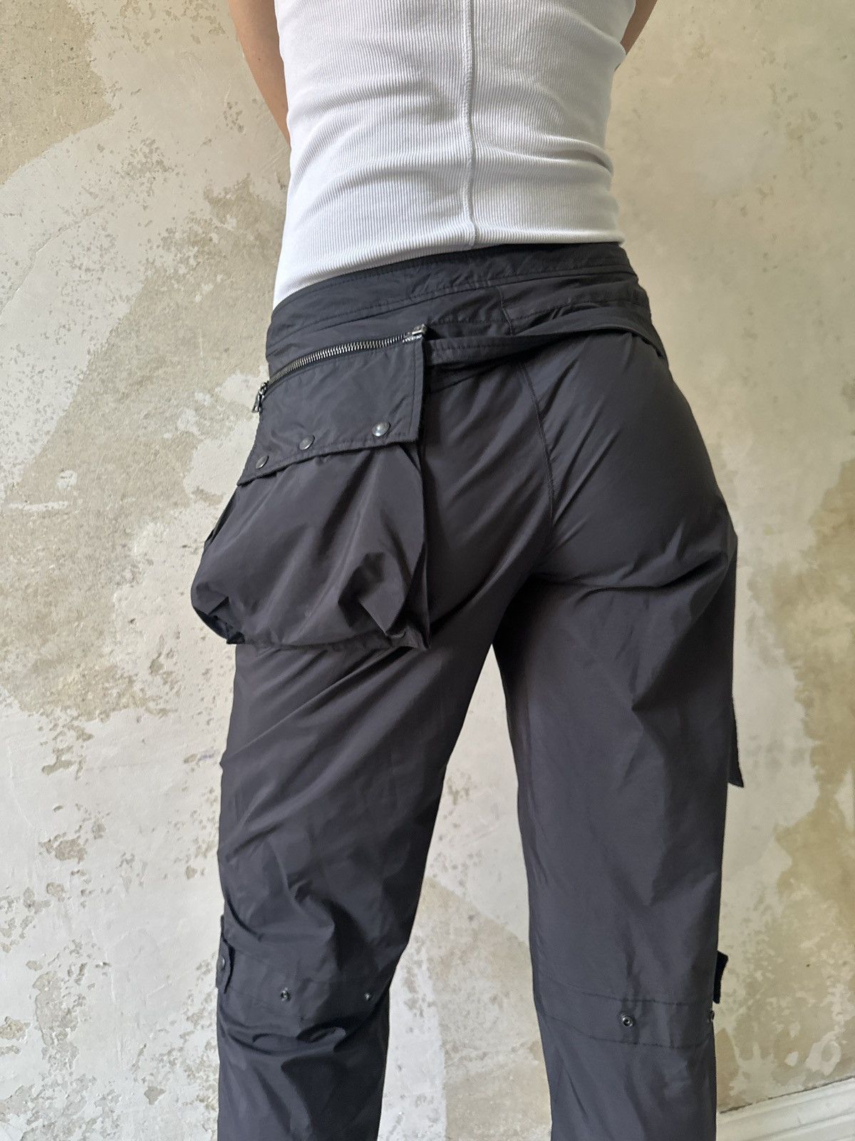 Prada Prada Sport Nylon Bondage Strap Belted Cargo Pants Archive Size 26" / US 2 / IT 38 - 6 Thumbnail