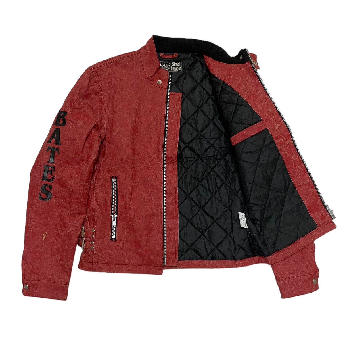 Bates Hats Bates Custom Leather Motorcycle Jacket Size US M / EU 48-50 / 2 - 2 Thumbnail