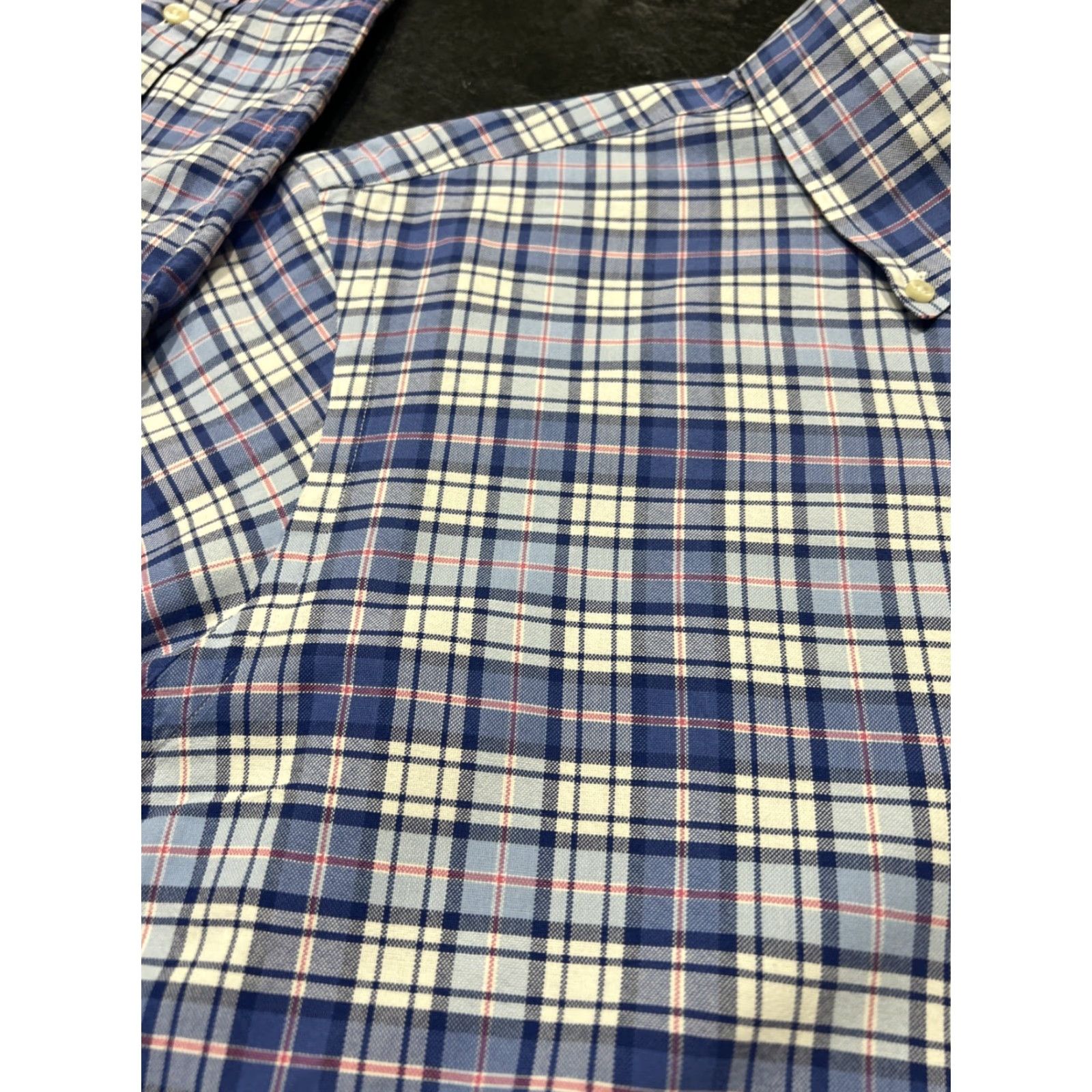 Ralph Lauren Ralph Lauren Button-Up Shirt Plaid Long Sleeve Men’s Blue White Pink L Oxford Casual Workwear Size US L / EU 52-54 / 3 - 5 Thumbnail