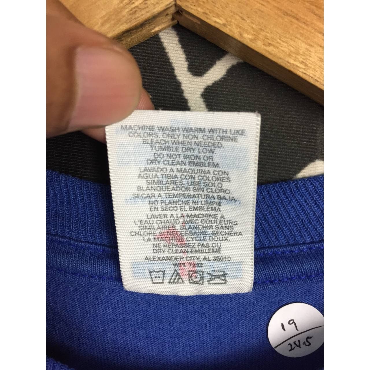 Jerzees × Vintage Vtg 50/50 Jerzees Woodside Elementary Big Logo Tee Size US S / EU 44-46 / 1 - 7 Thumbnail