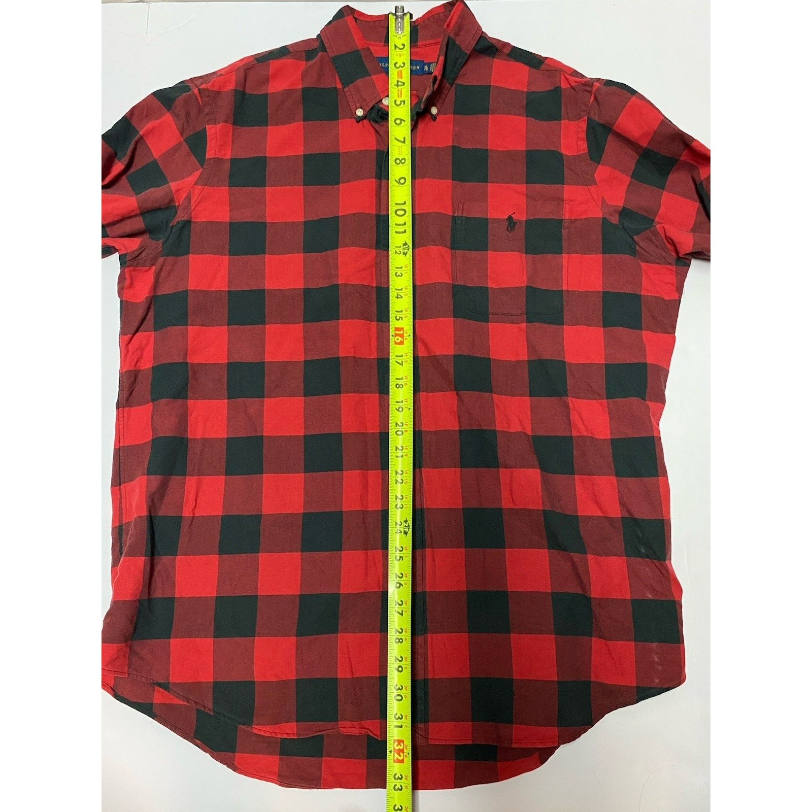 Polo Ralph Lauren RL Men’s Sz XL Plaid Long Sleeve Button Down Classic Fit Size US XL / EU 56 / 4 - 7 Thumbnail