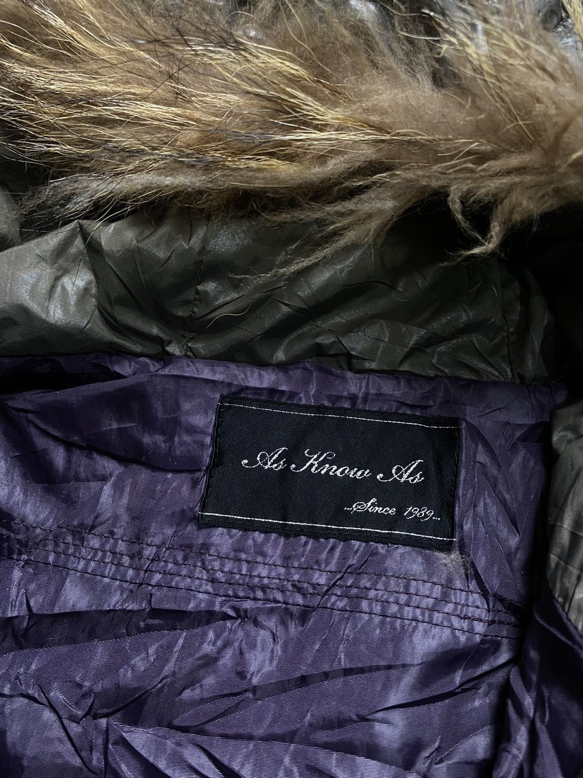 Japanese Brand Puffer Fur Jacket Bondage Style Size US M / EU 48-50 / 2 - 7 Thumbnail