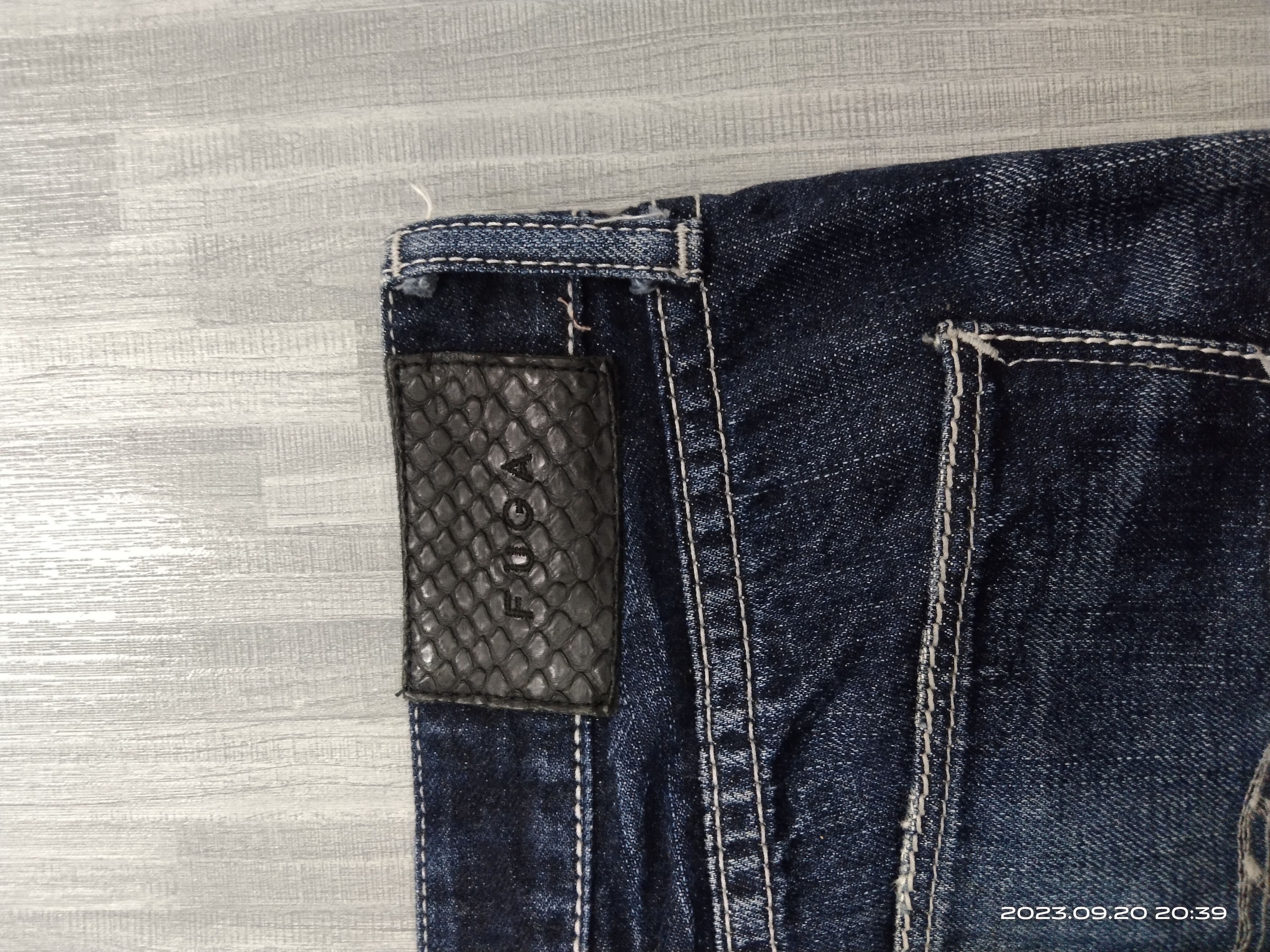 GOSTAR DE FUGA SICK WASHED FUGA MADE IN JAPAN DENIM PANTS Size US 28 / EU 44 - 7 Thumbnail