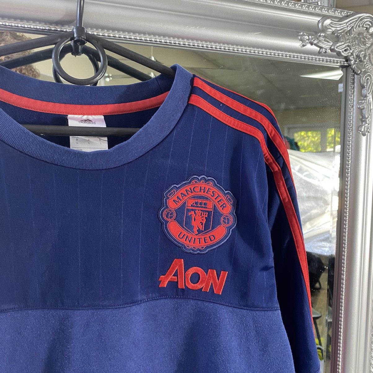 Adidas Manchester United sweatshirt Size US L / EU 52-54 / 3 - 3 Thumbnail