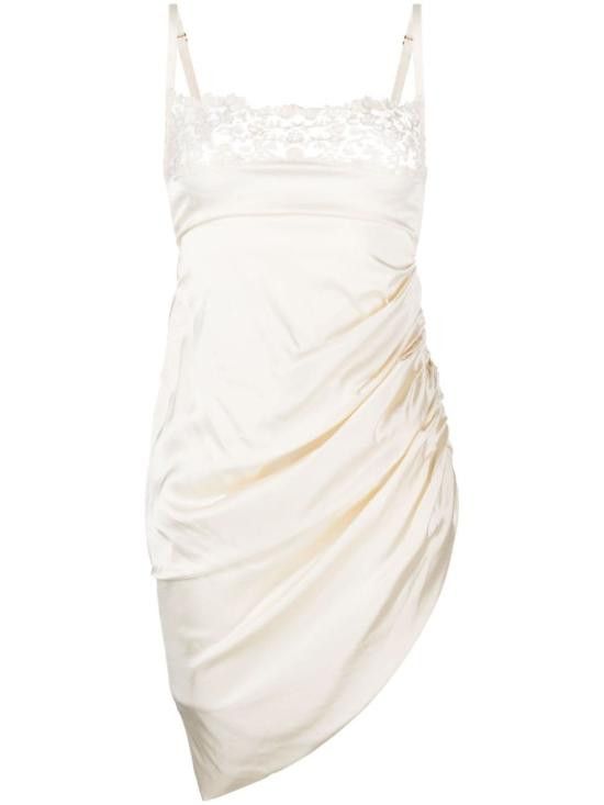 Jacquemus JACQUEMUS Women Short Skirts 233DR079 1495110 White Size XS / US 0-2 / IT 36-38 - 1 Thumbnail