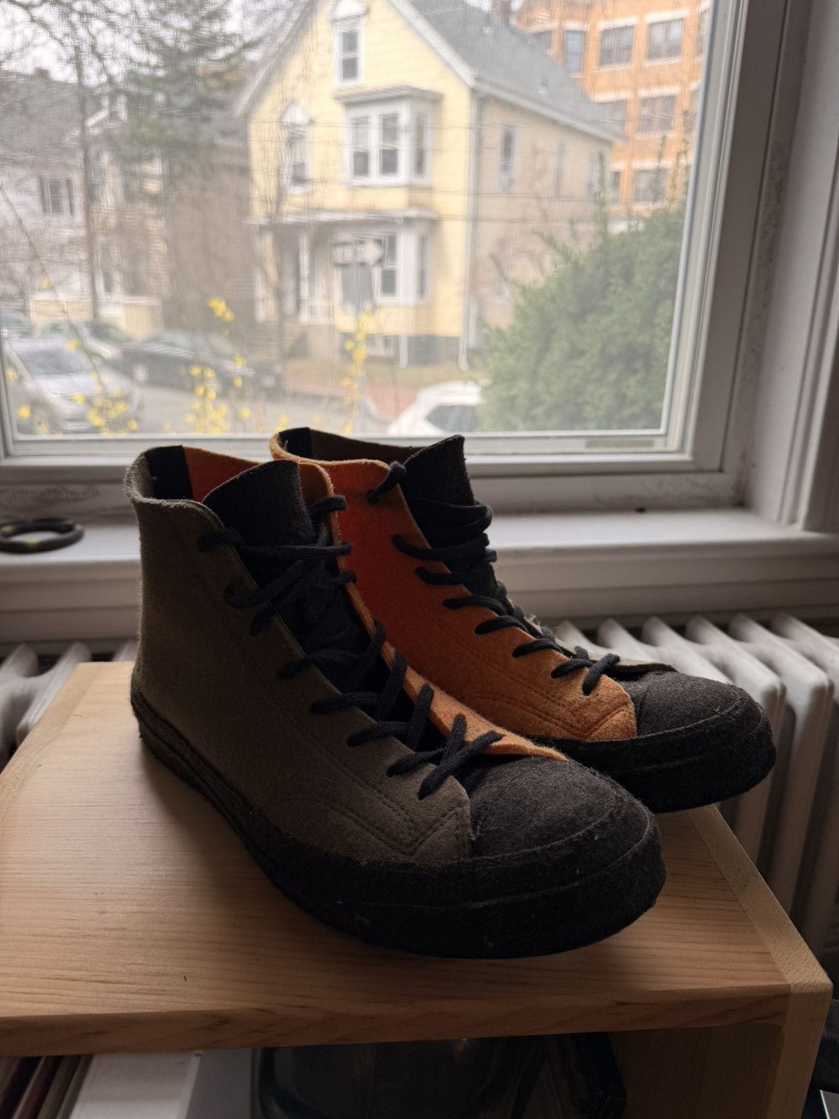 Converse × JW Anderson Converse X JW Anderson Felted Wool All Star 70 Hi Size US 10.5 / EU 43-44 - 1 Thumbnail