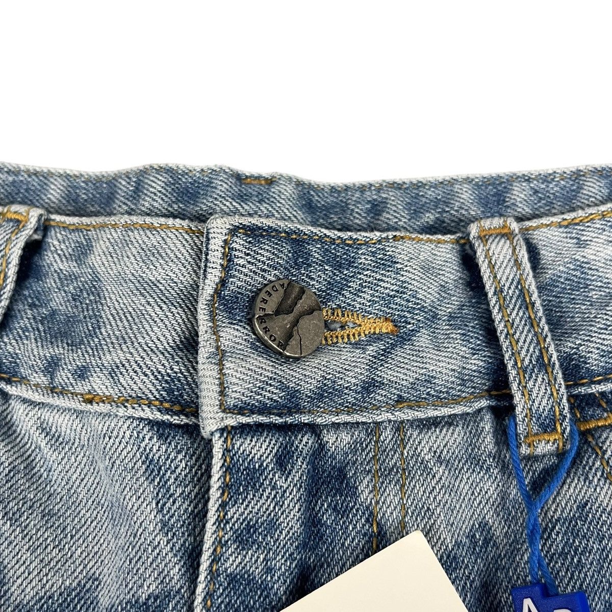 Ader Error Ader Error Checkerboard-print Straight Denim Jeans Size US 32 / EU 48 - 6 Thumbnail