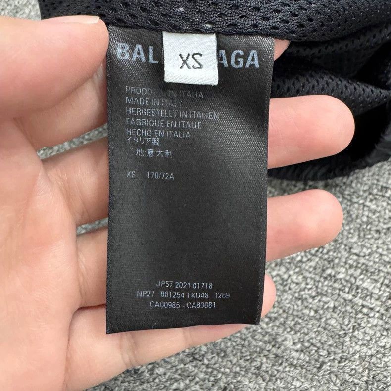 Balenciaga Balenciaga Balenciaga Embroidered Striped Sports Pants -25 Size US 27 - 4 Thumbnail